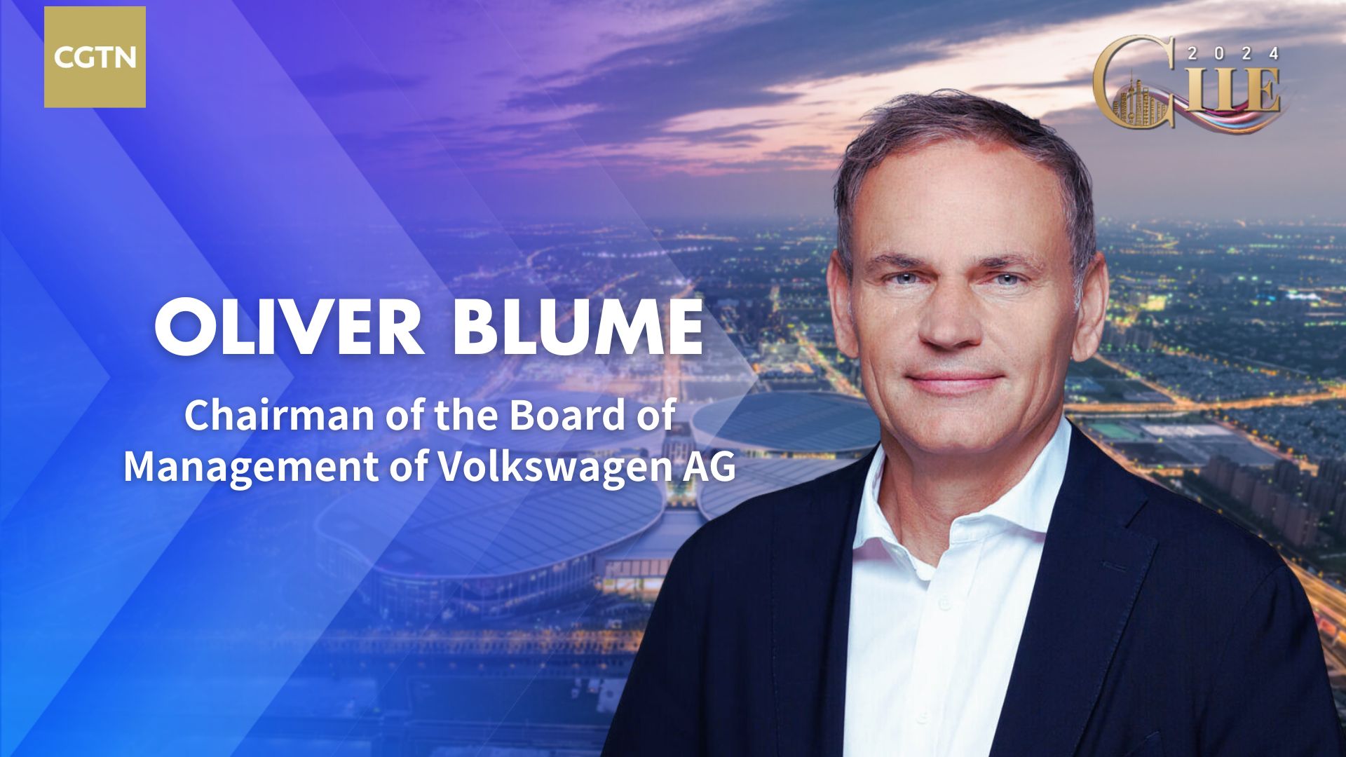 Blume: China is central to Volkswagen's global growth strategy