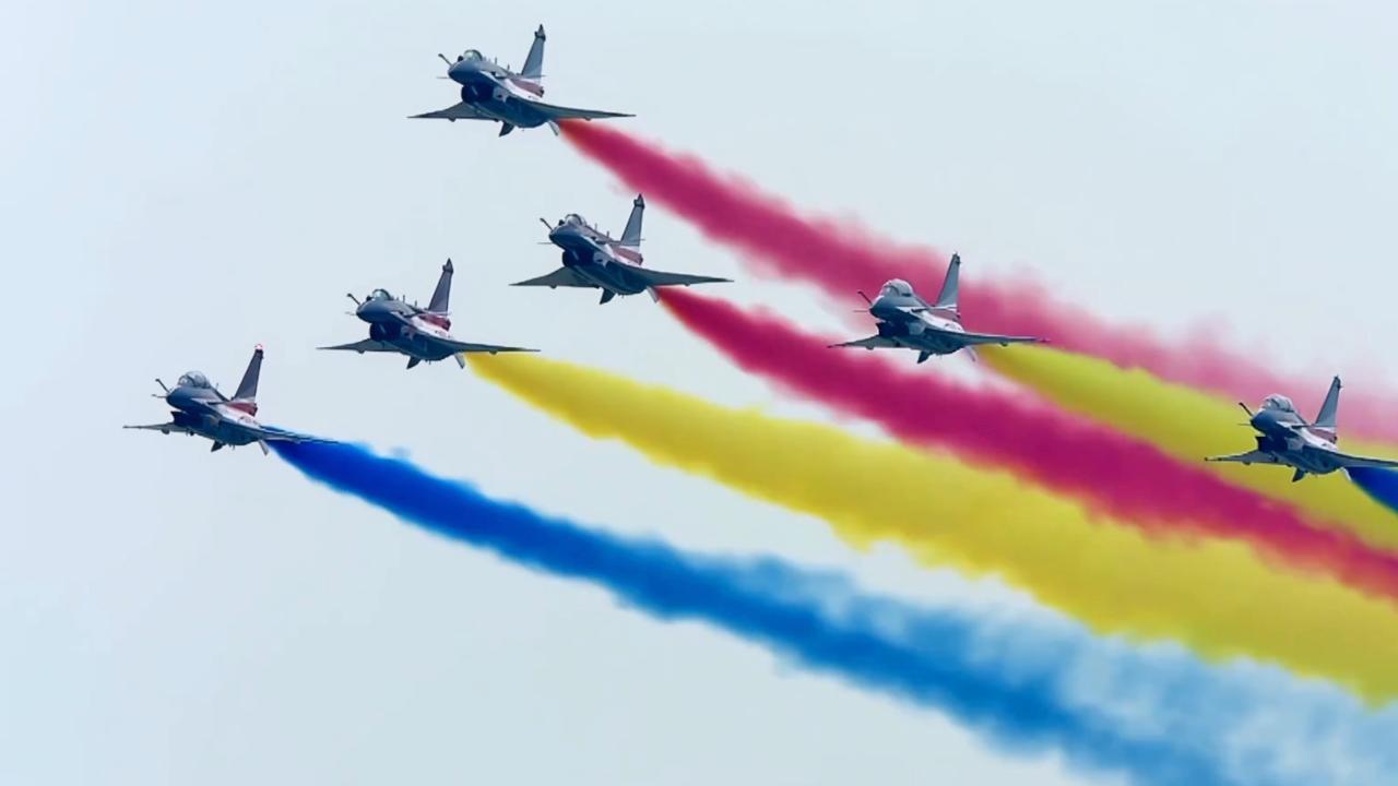 China's Airshow opens, displaying the latest advancements in aerospace technology