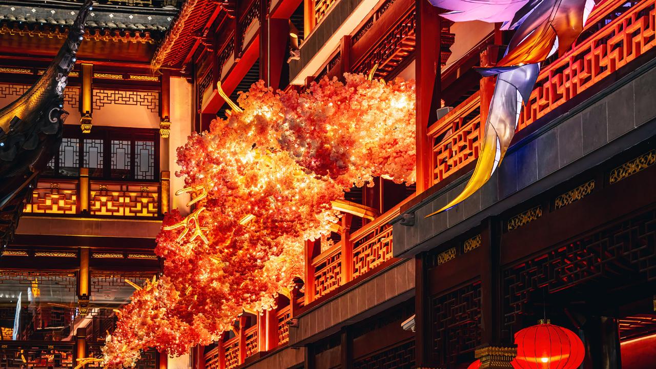 Shanghai's Yuyuan Garden lantern festival celebrates beginning of 2025 ...