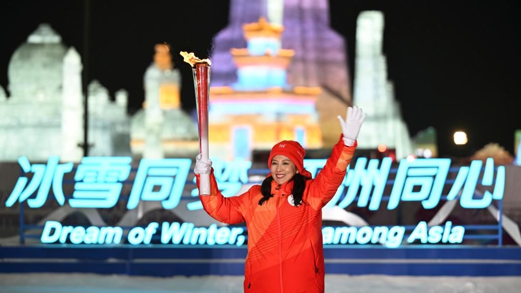 Talk Sports: Olympic champion Yang on carrying torch at Harbin 2025