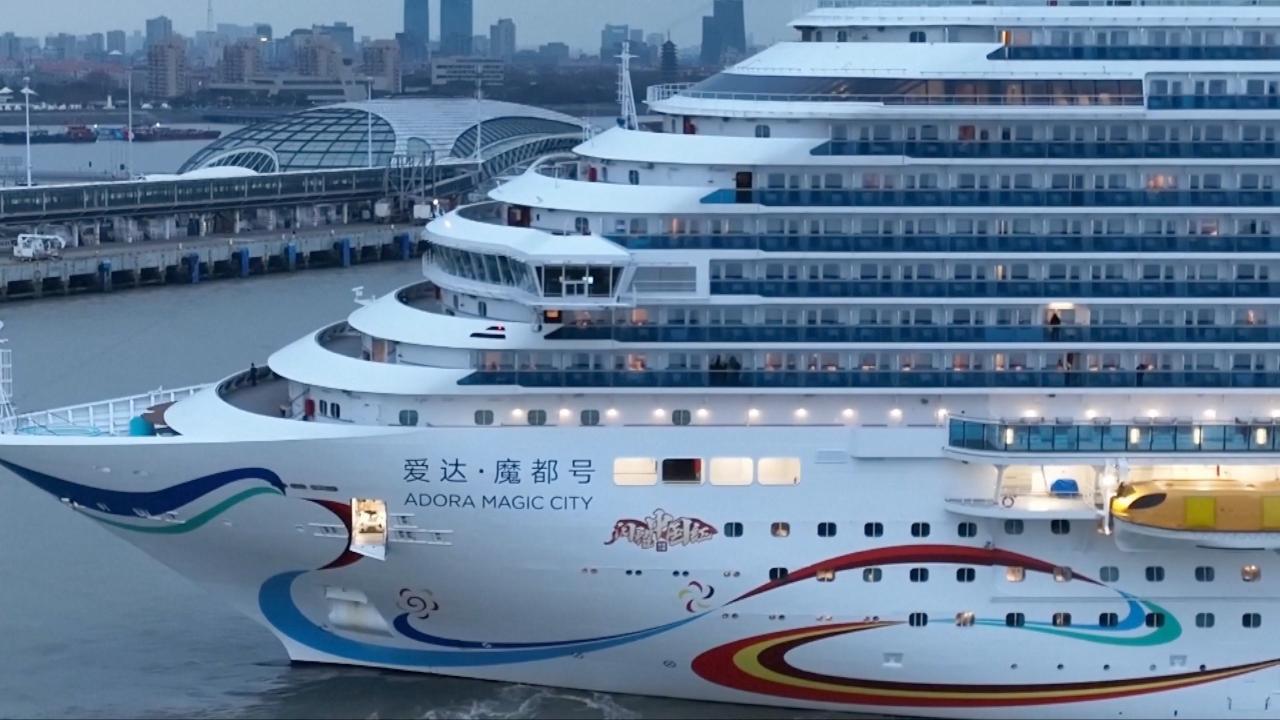 China's domestically produced large cruise ship achieves 100 voyage milestone