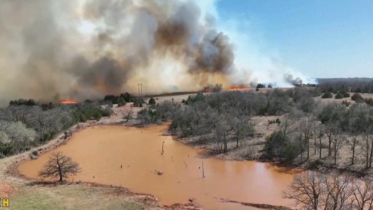 Extreme fire risk puts Texas and Oklahoma on high alert - CGTN