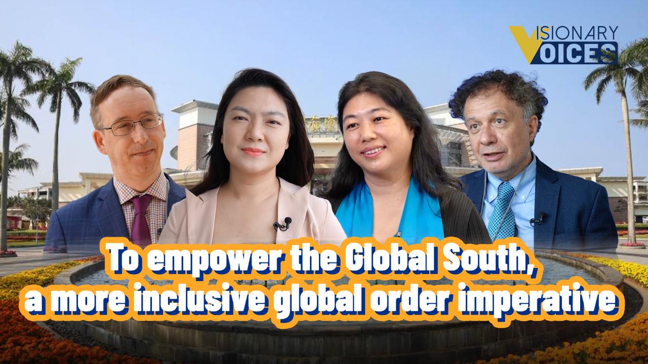 To empower the Global South, a more inclusive global order imperative