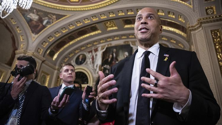 Senator Booker U.S. Senator Cory Booker delivers longest Senate speech against Trump ...