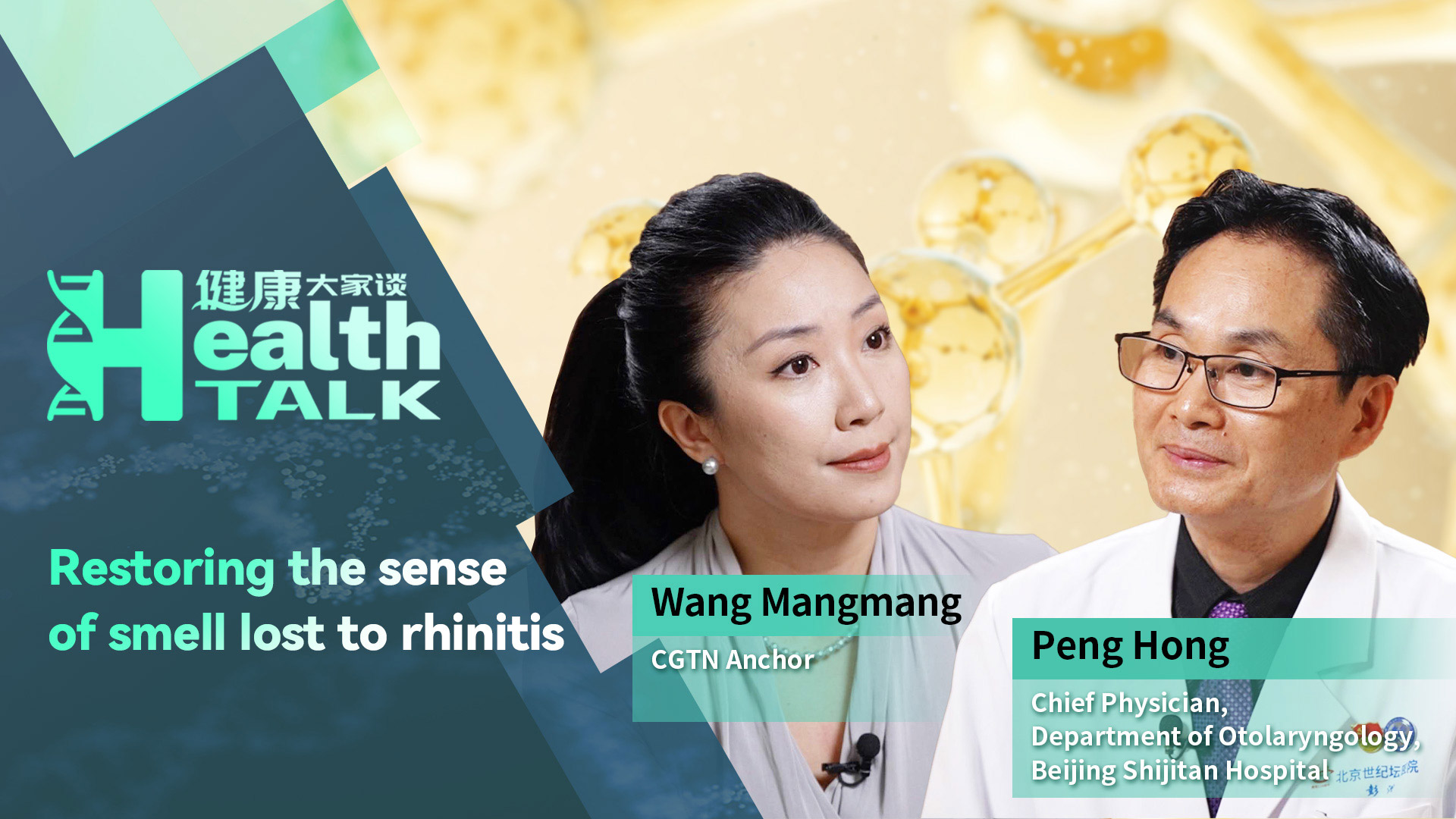 Health Talk: Restoring the sense of smell lost to rhinitis