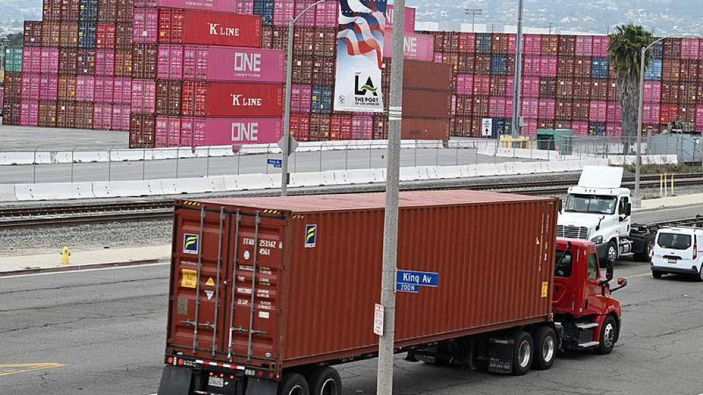 U.S. port truck drivers' livelihoods hit as ship arrivals fall