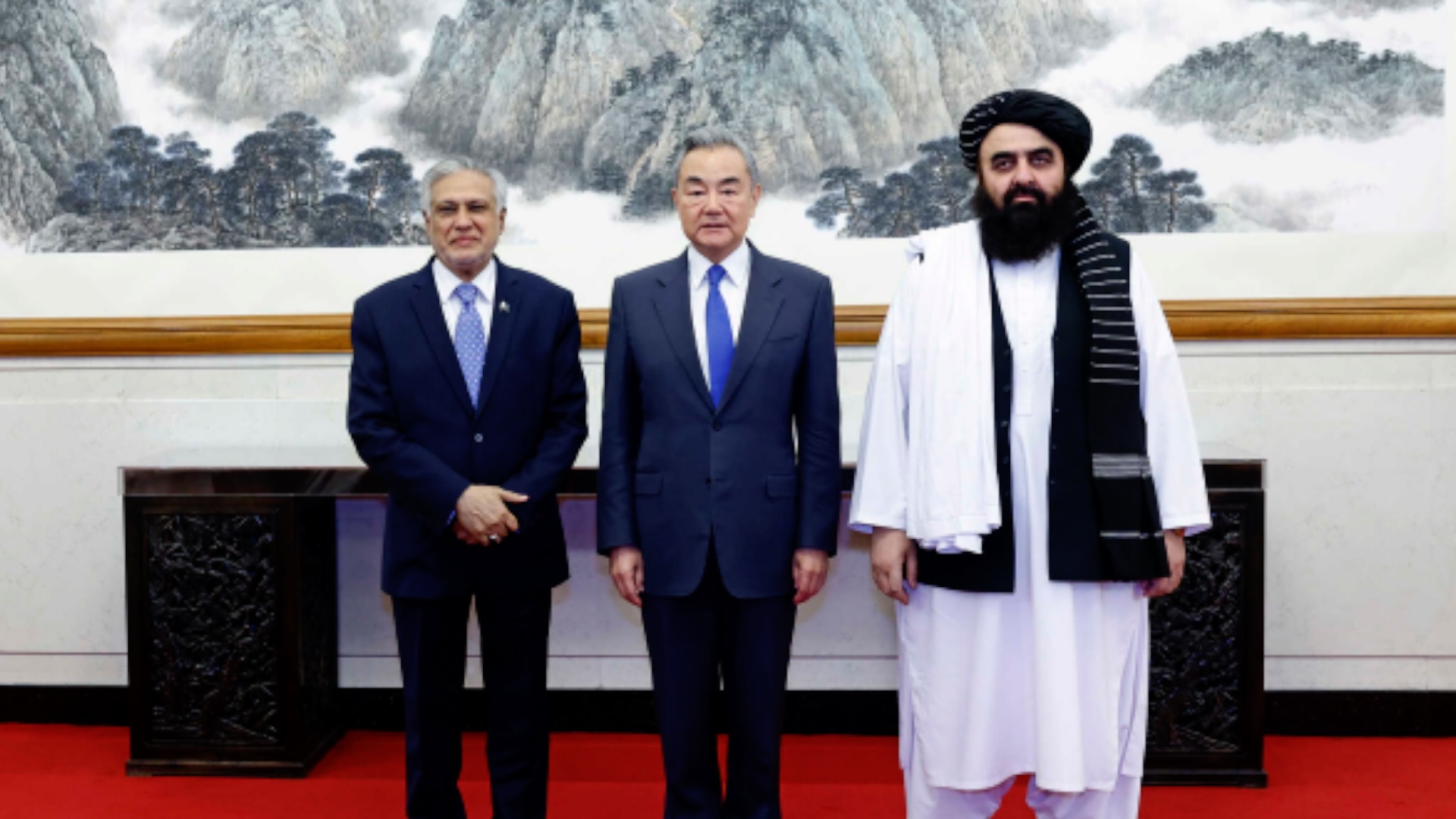 China, Afghanistan, Pakistan vow advanced cooperation, stability