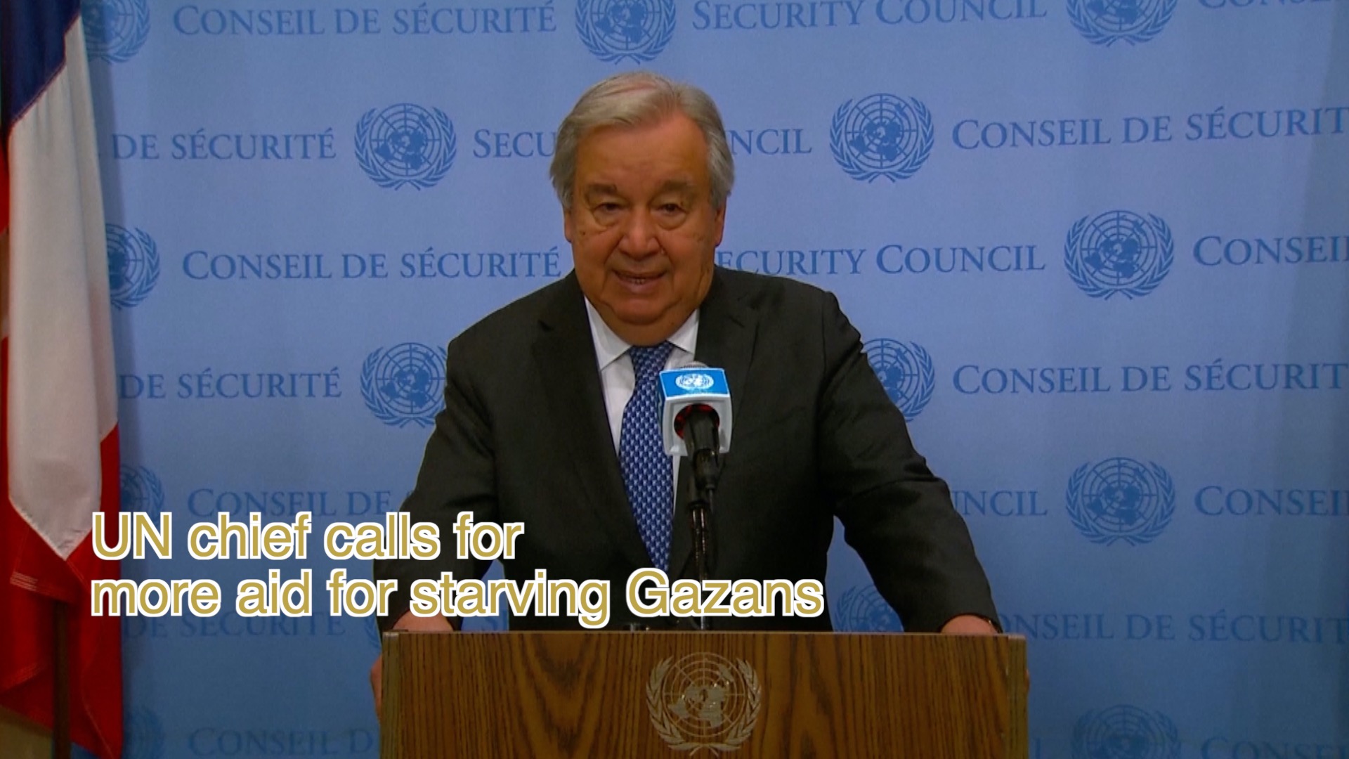 Guterres urges urgent aid, safe delivery for Gaza amid crisis