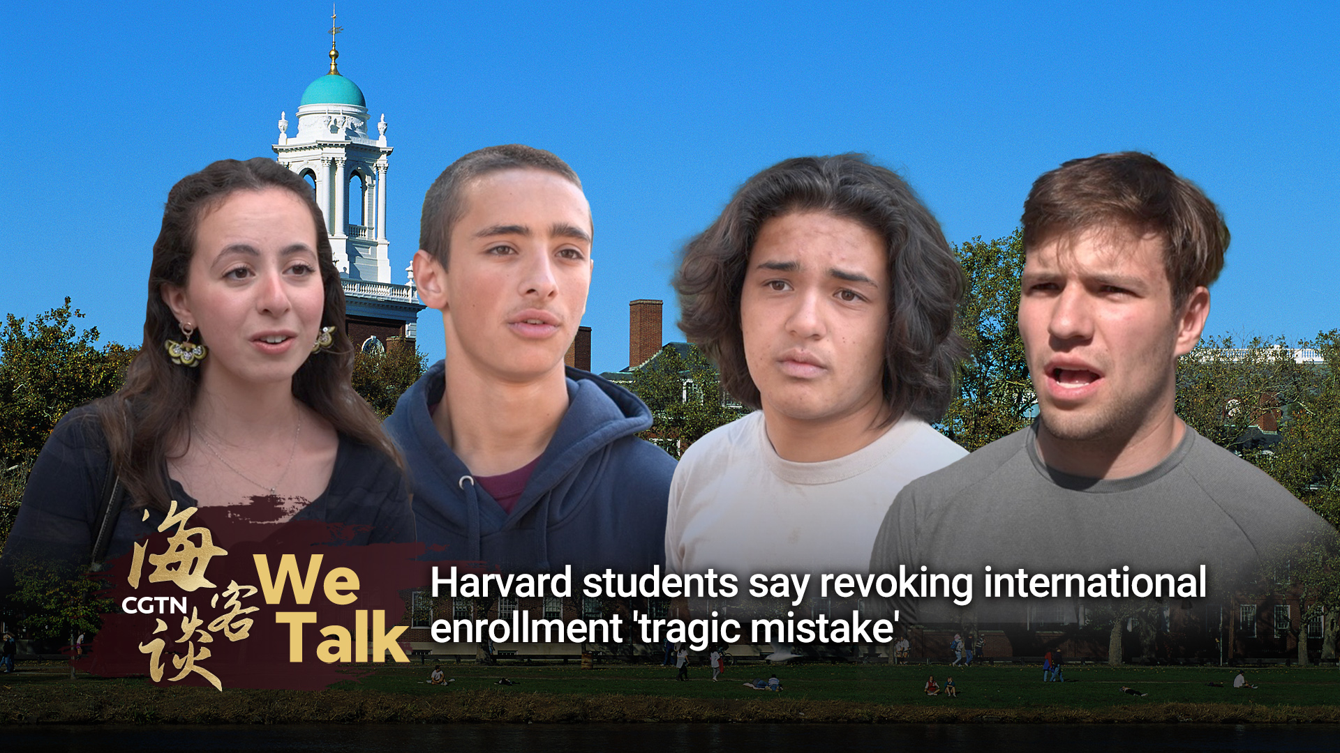 Harvard students say revoking intl enrollment 'tragic mistake'