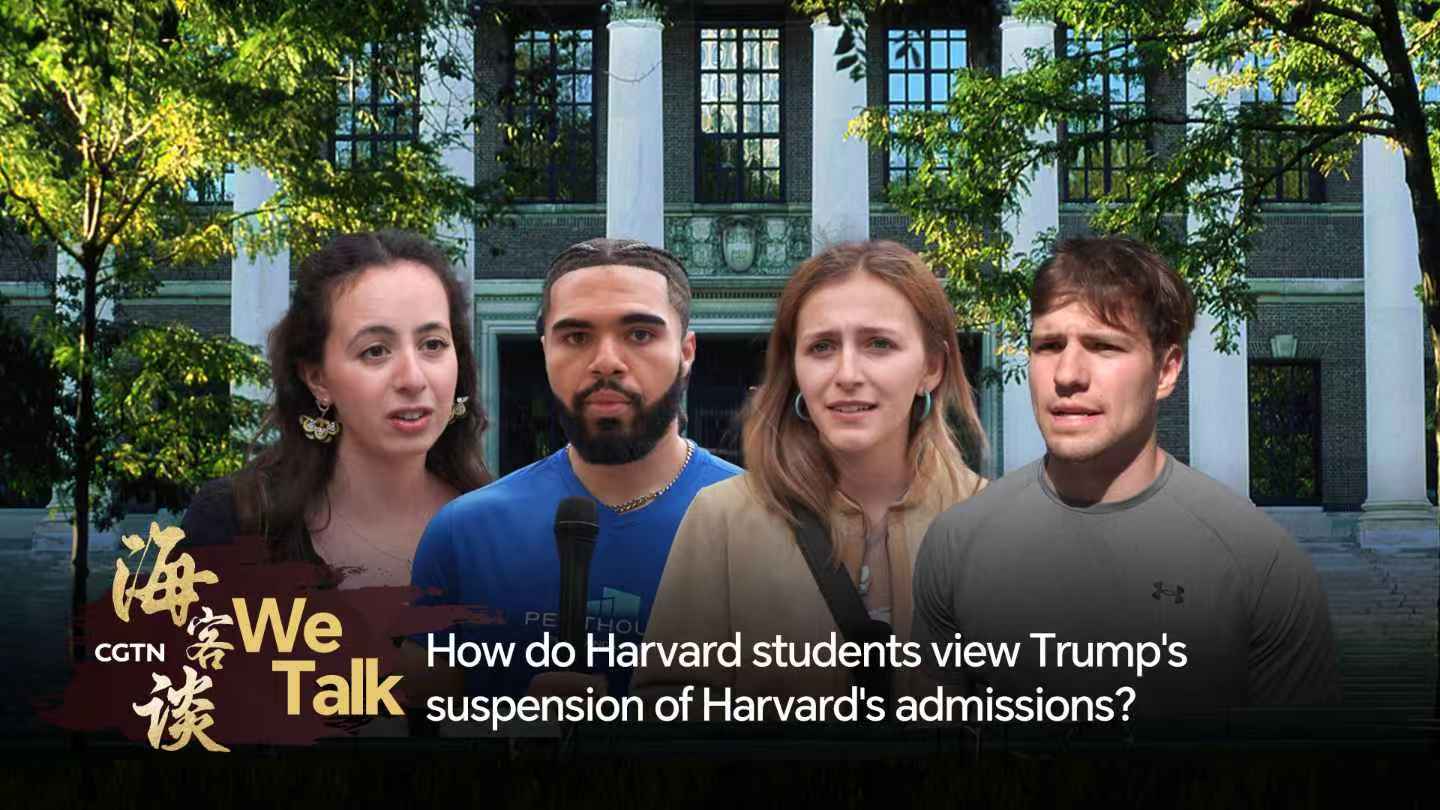 How do students view Trump's suspension of Harvard's admissions?
