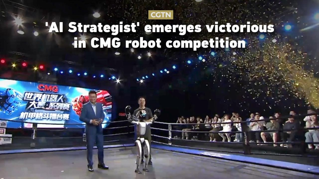 AI Strategist Wins Top Prize at CMG Robot Competition, Showcasing Innovative Robotics Skills