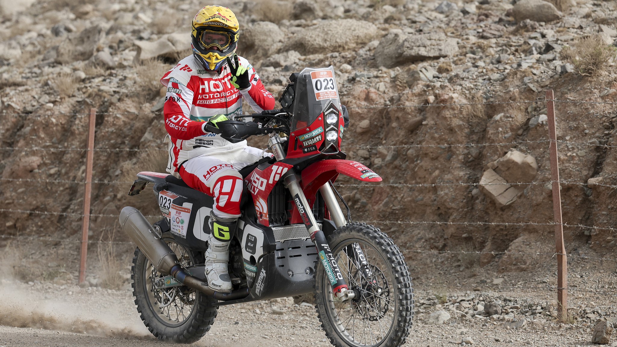 Czech rider Michek considers Taklimakan Rally one of the best