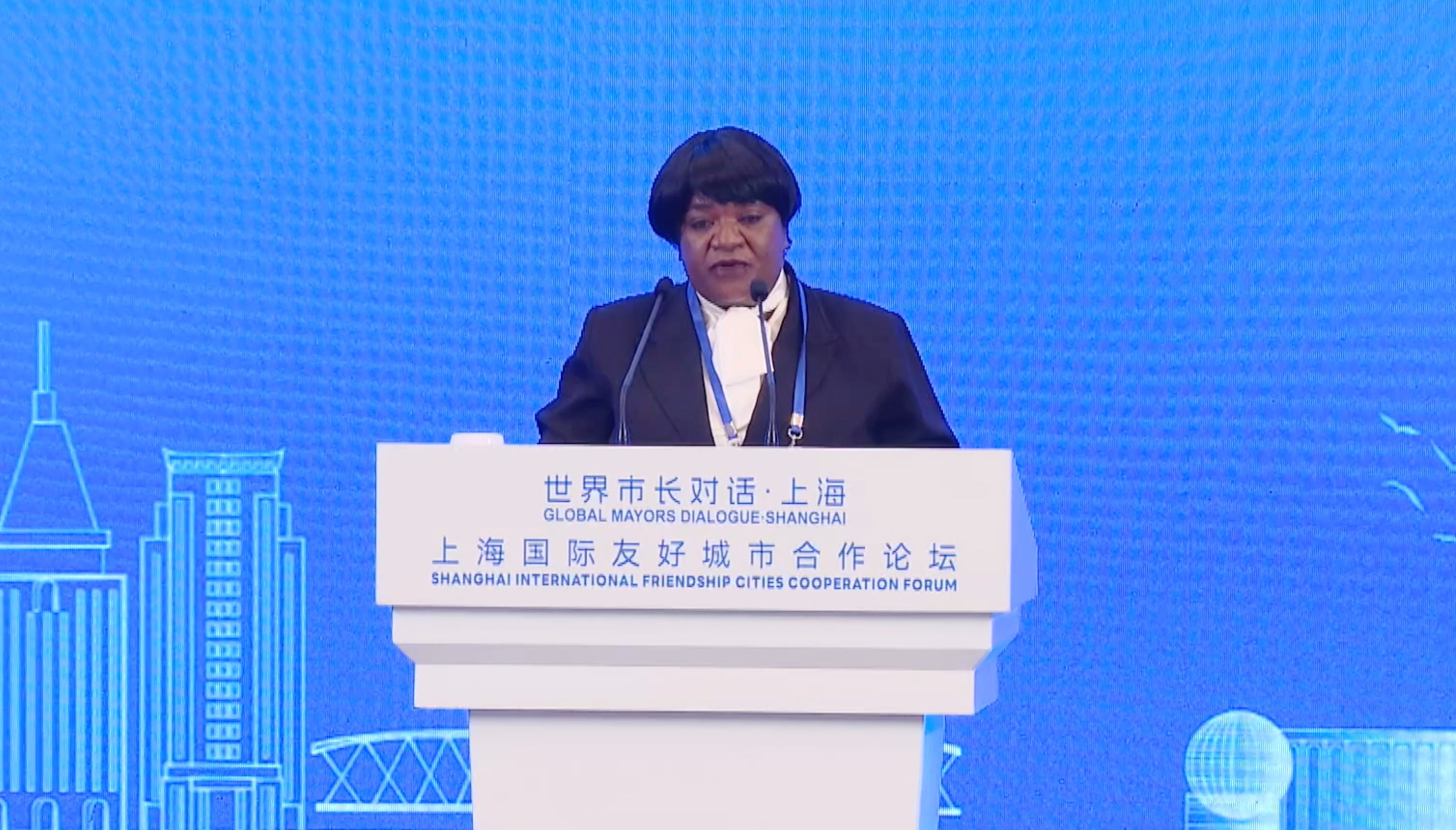 Mayor of Windhoek, Namibia: Inspiring youth in education
