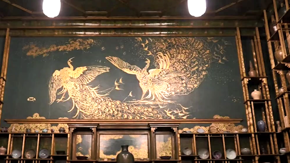 The Peacock Room: A showcase of Chinese porcelain