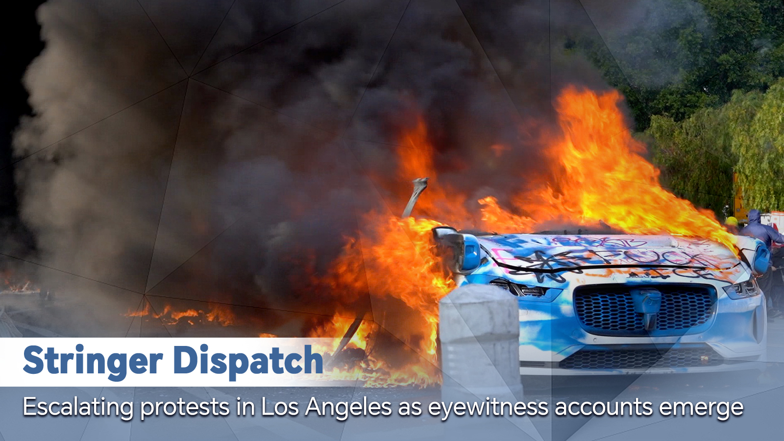 Escalating protests in Los Angeles as eyewitness accounts emerge