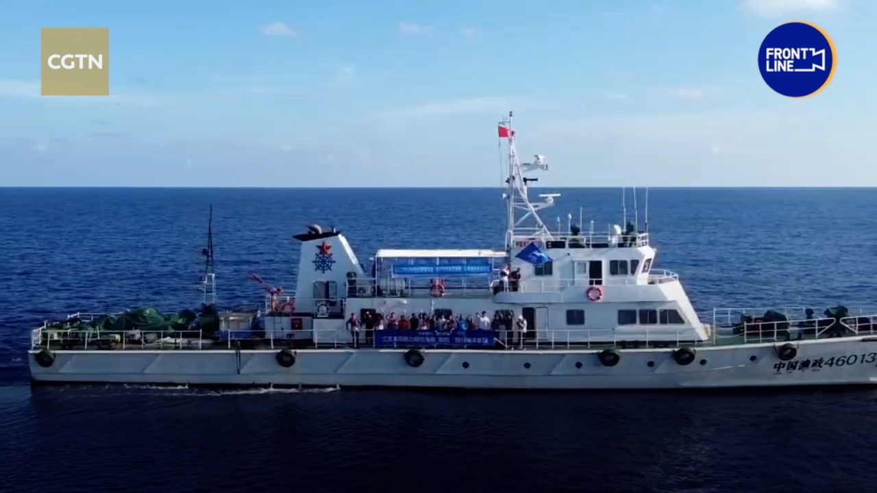 Rescued Dolphin 'Yangyang' released off Sanya Coast