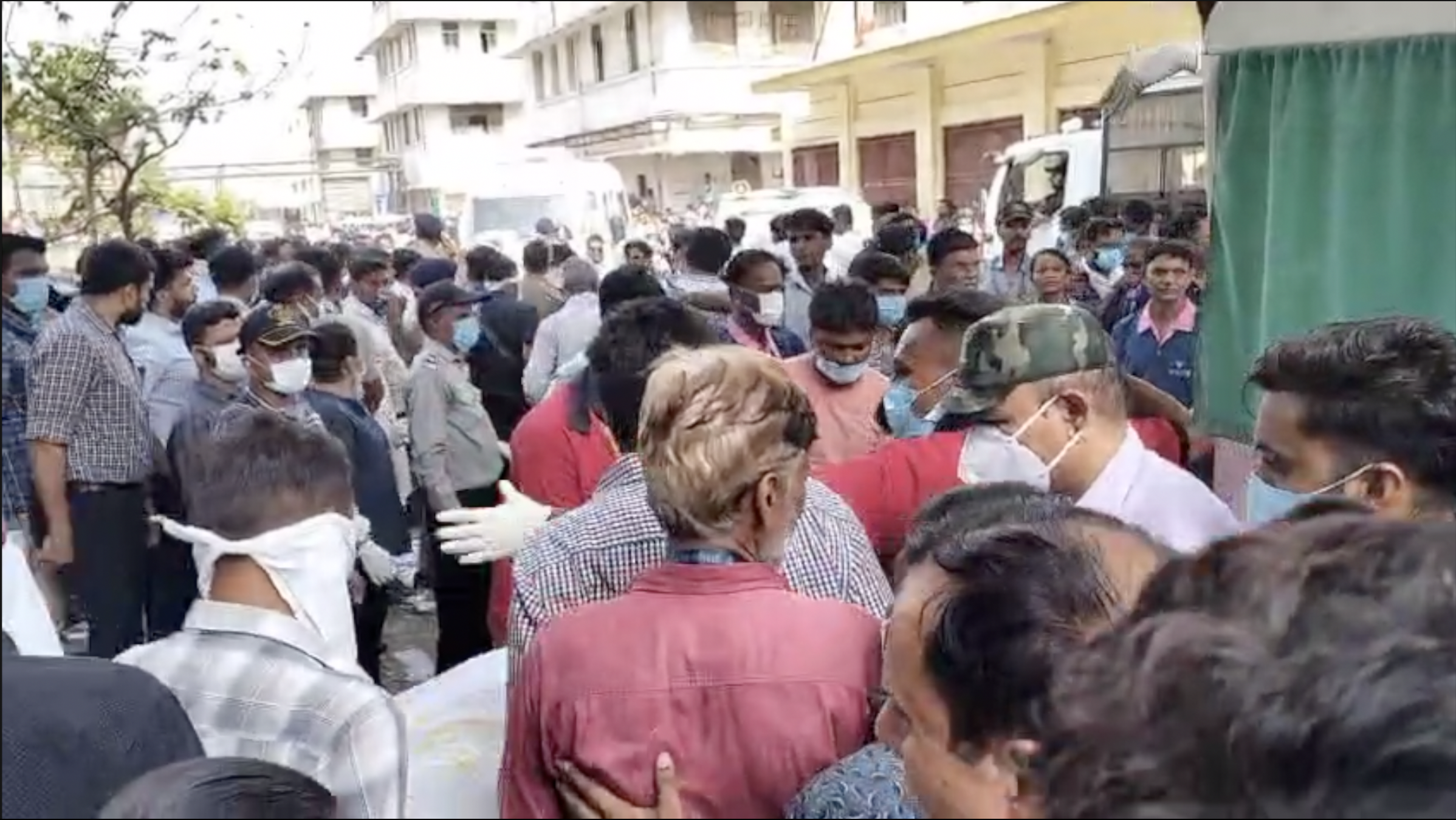 Stringer Dispatch: Capturing the rescue scene of Air India plane crash