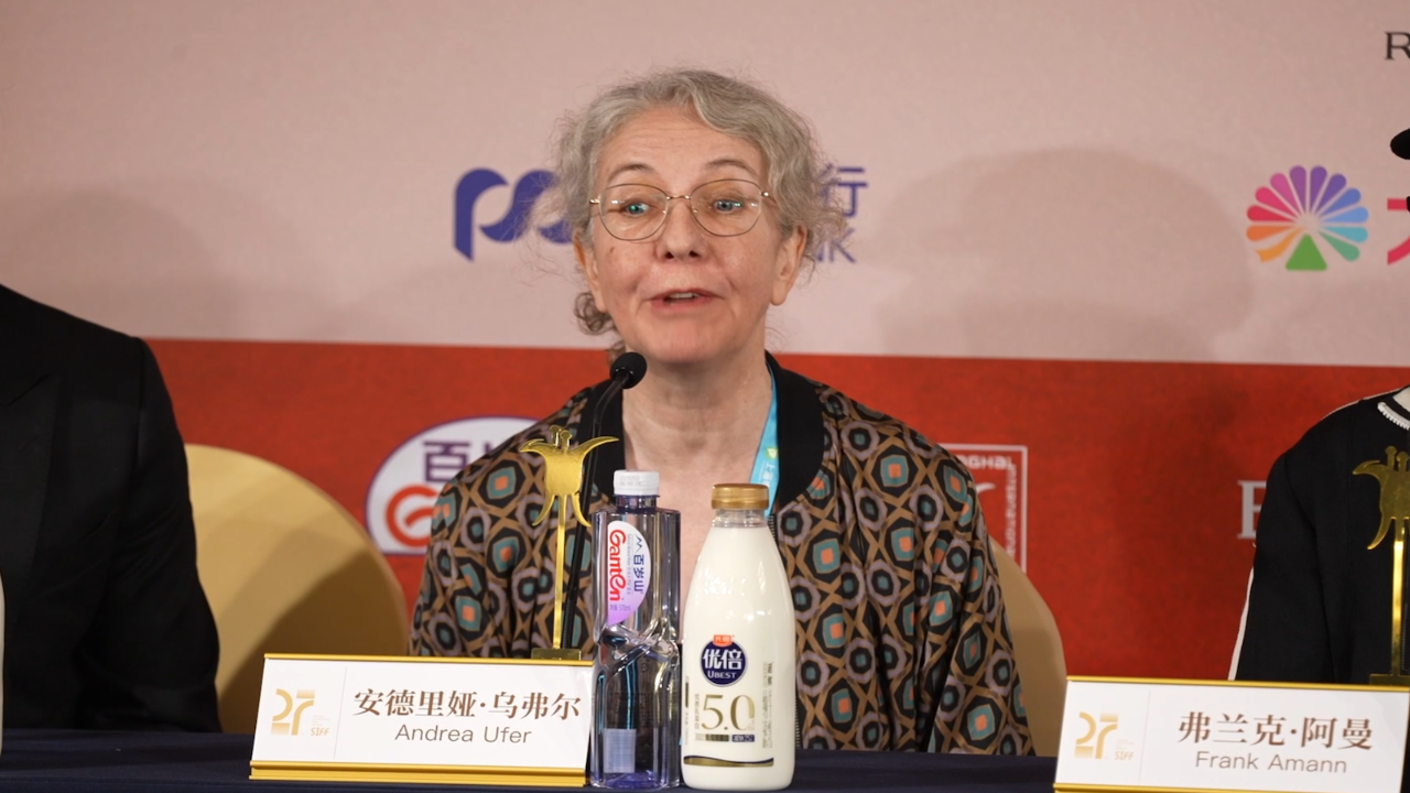 German producer Andrea Ufer hopes to find a film distributor in China