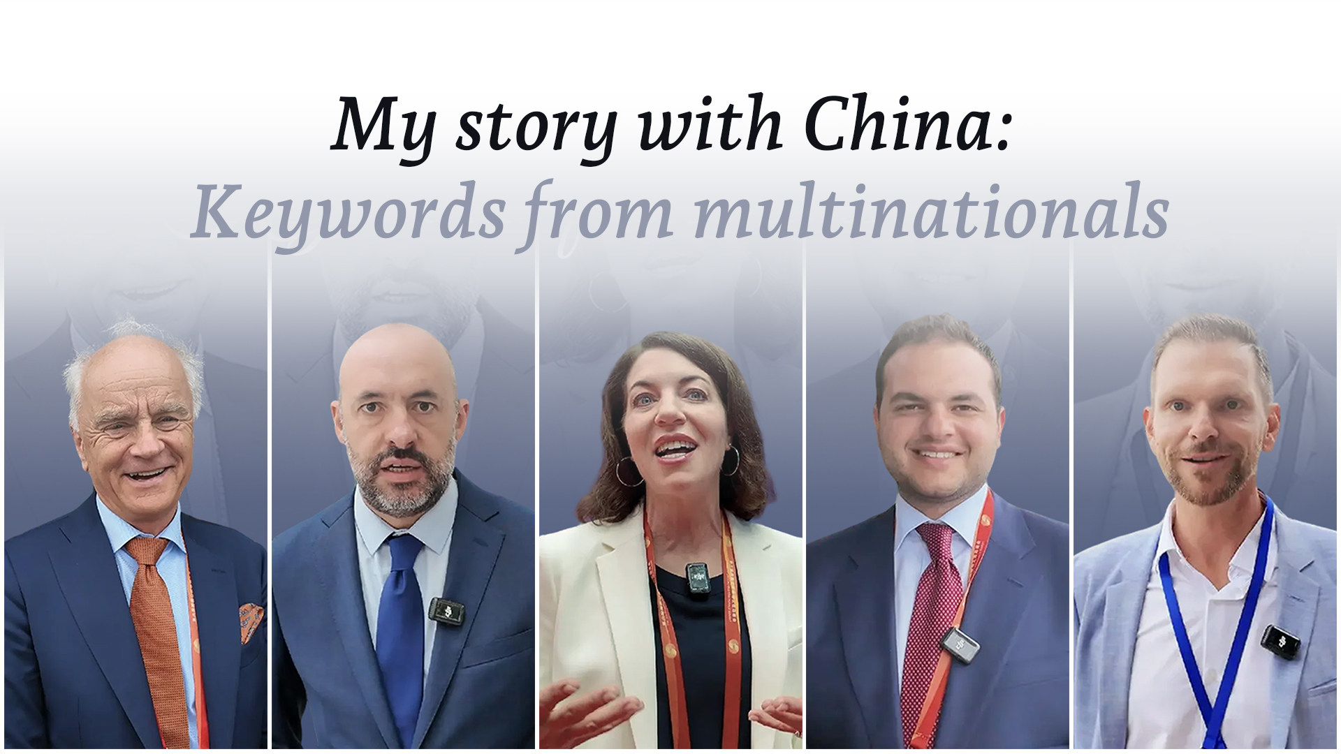 My story with China: Keywords from multinational businesspeople