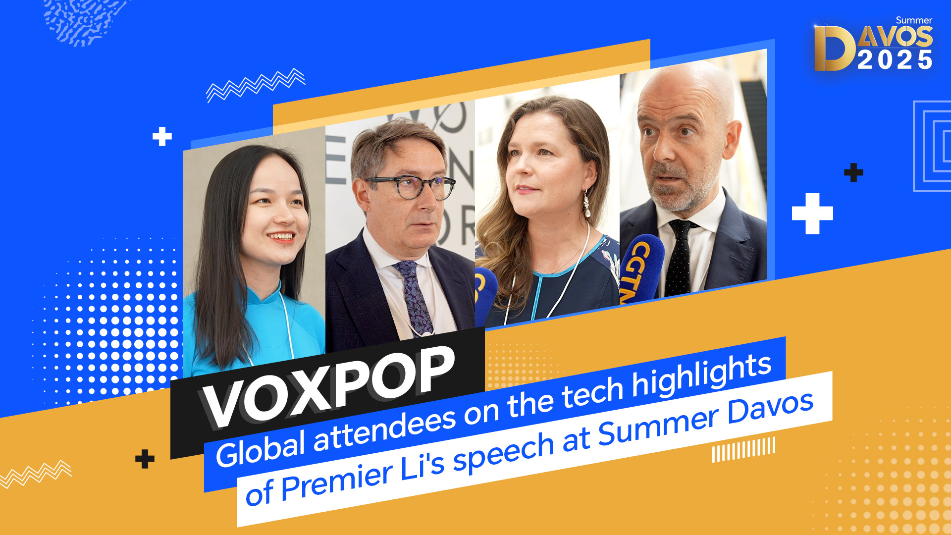 Voxpop: Global attendees on tech highlights of Premier Li's speech