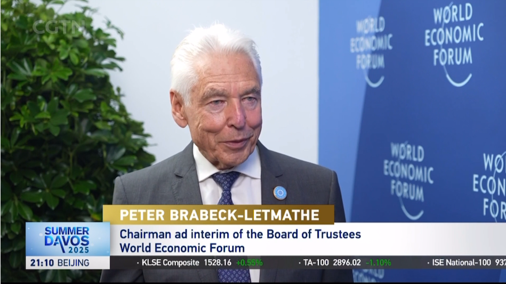 Exclusive interview with WEF interim chairman