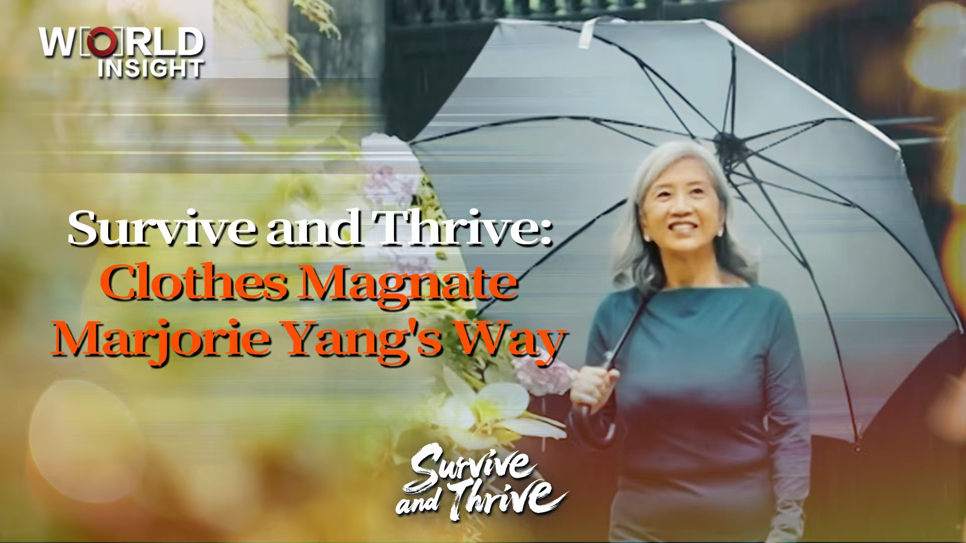 Survive and Thrive: Clothes Magnate Marjorie Yang's Way