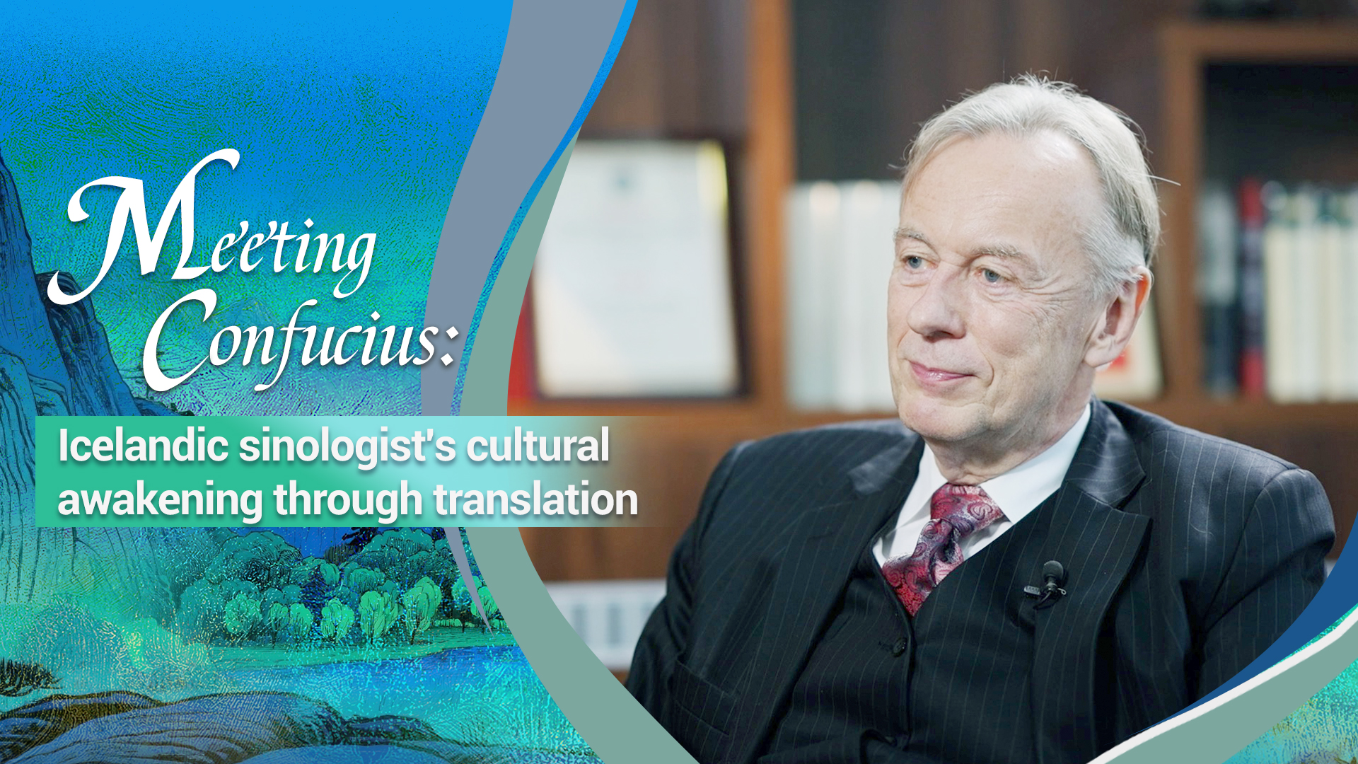 Icelandic sinologist's cultural awakening through translation 