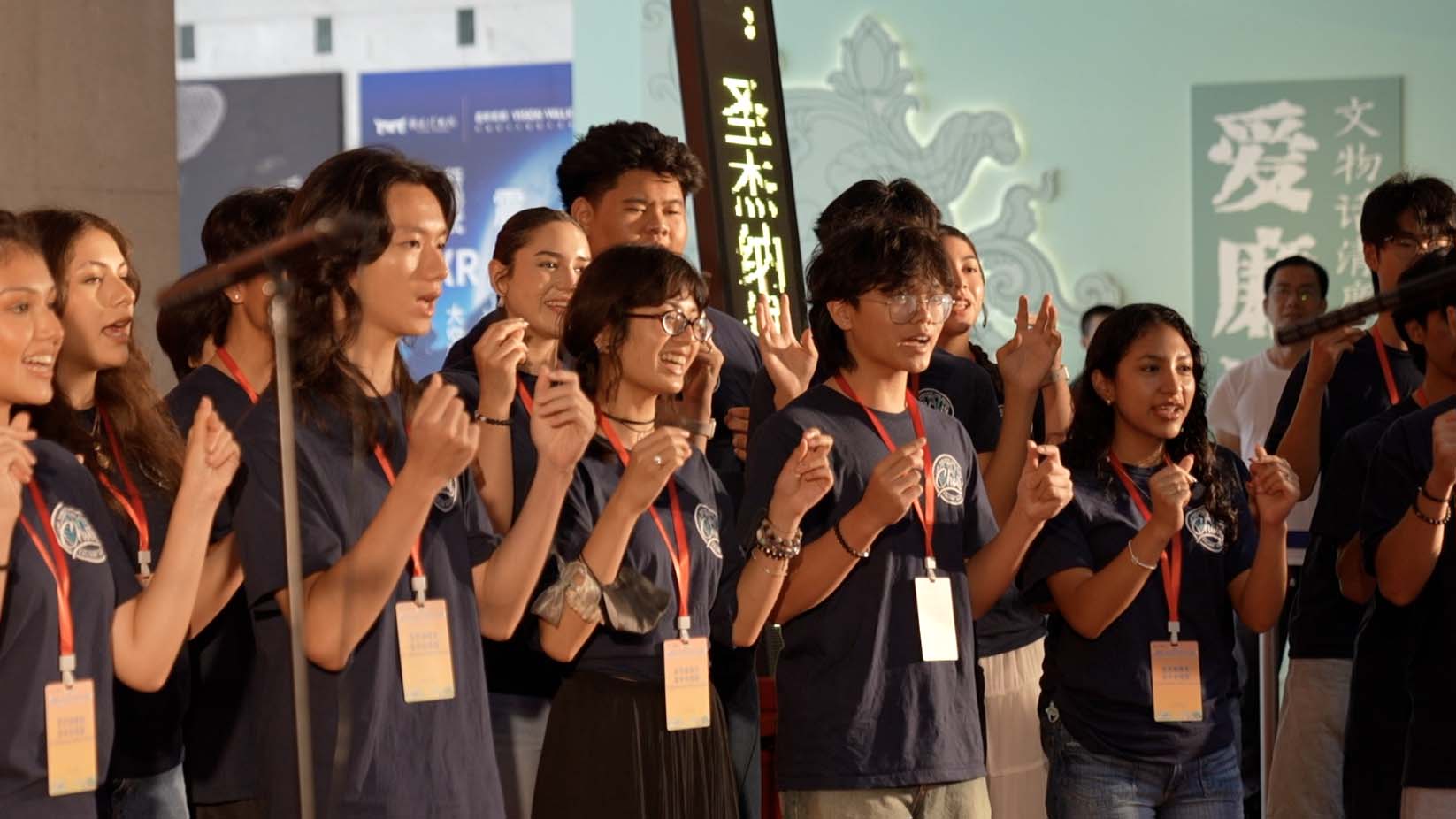 From song to story: U.S. choir tours Flying Tigers exhibition