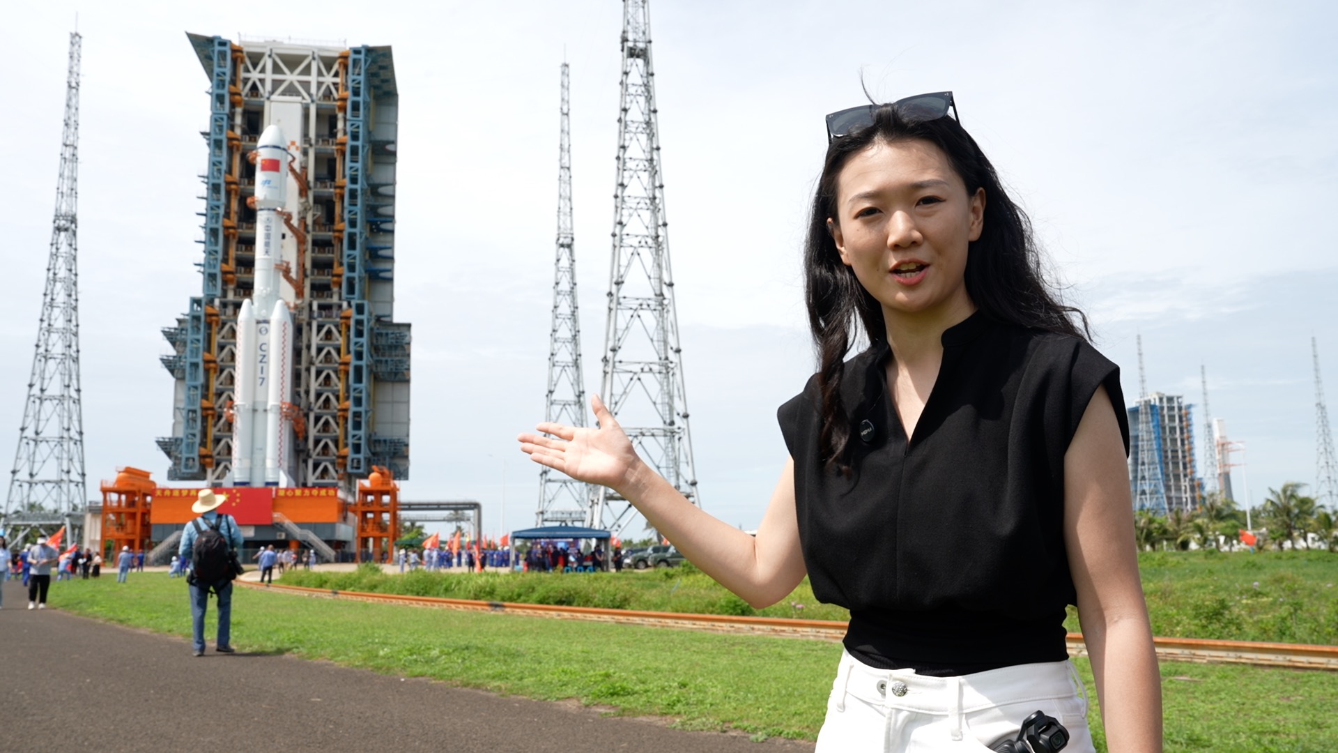 Tianzhou-9 rolls out! China's latest space supply ship on the move