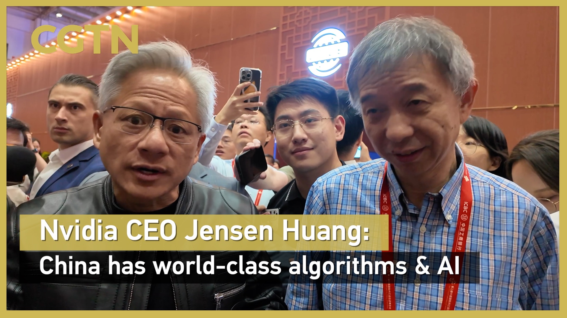 Nvidia's CEO Jensen Huang: China has world-class algorithms and AI