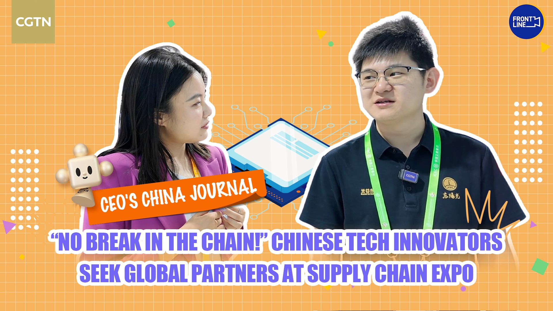Chinese tech innovators seek global partners at supply chain expo