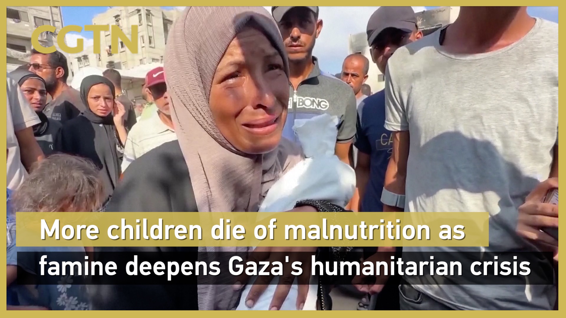 'We couldn't find baby milk': Boy dies of starvation in Gaza