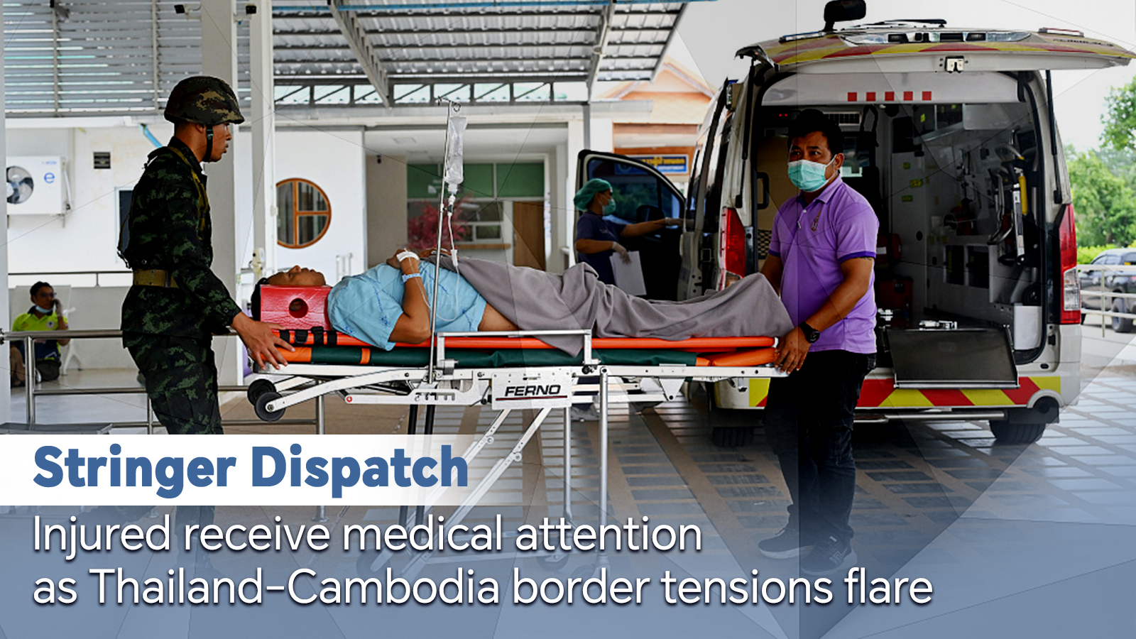 Injured get medical care as Thailand-Cambodia border tensions flare