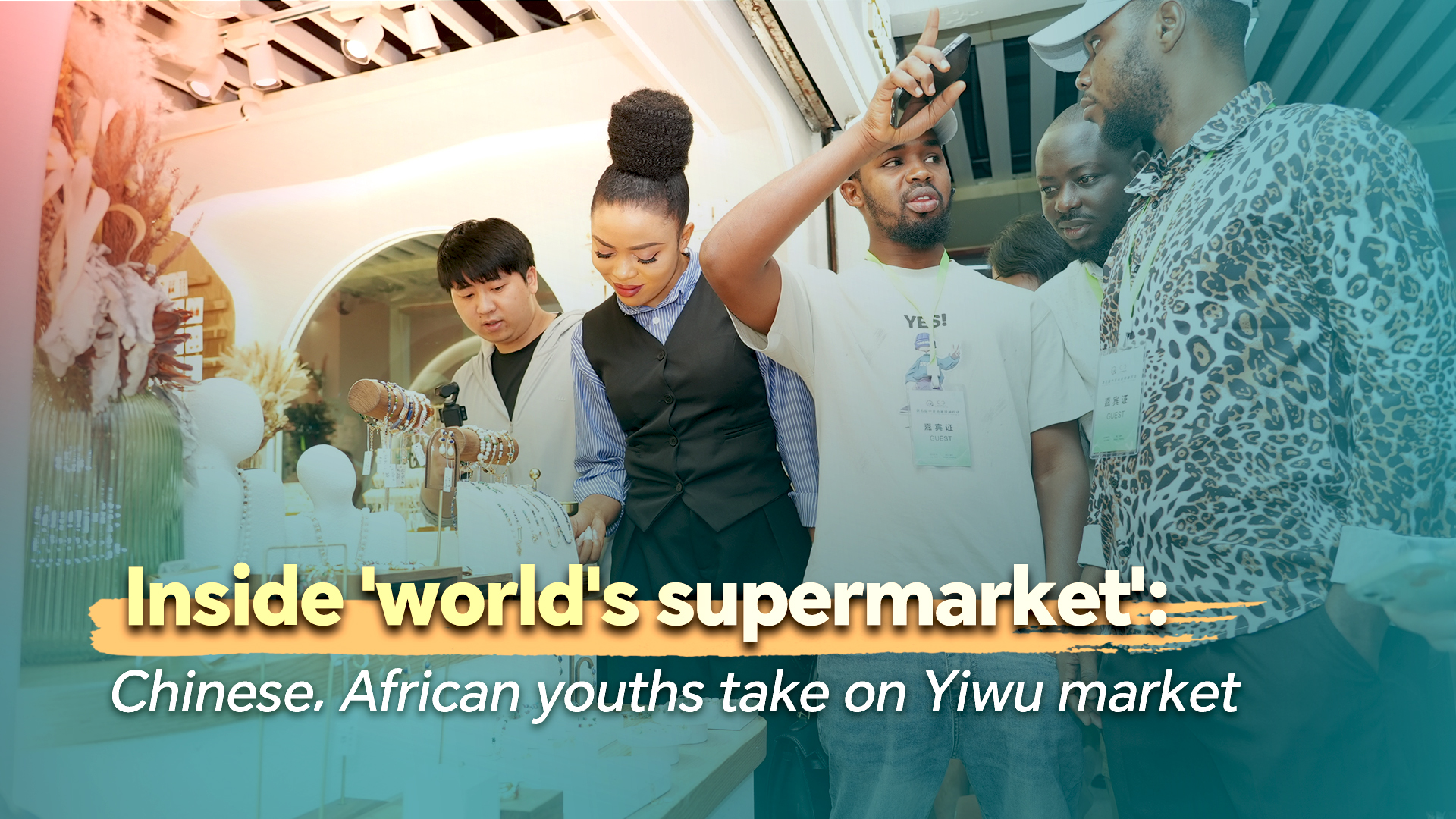 Chinese, African youths' take on 'world's supermarket'
