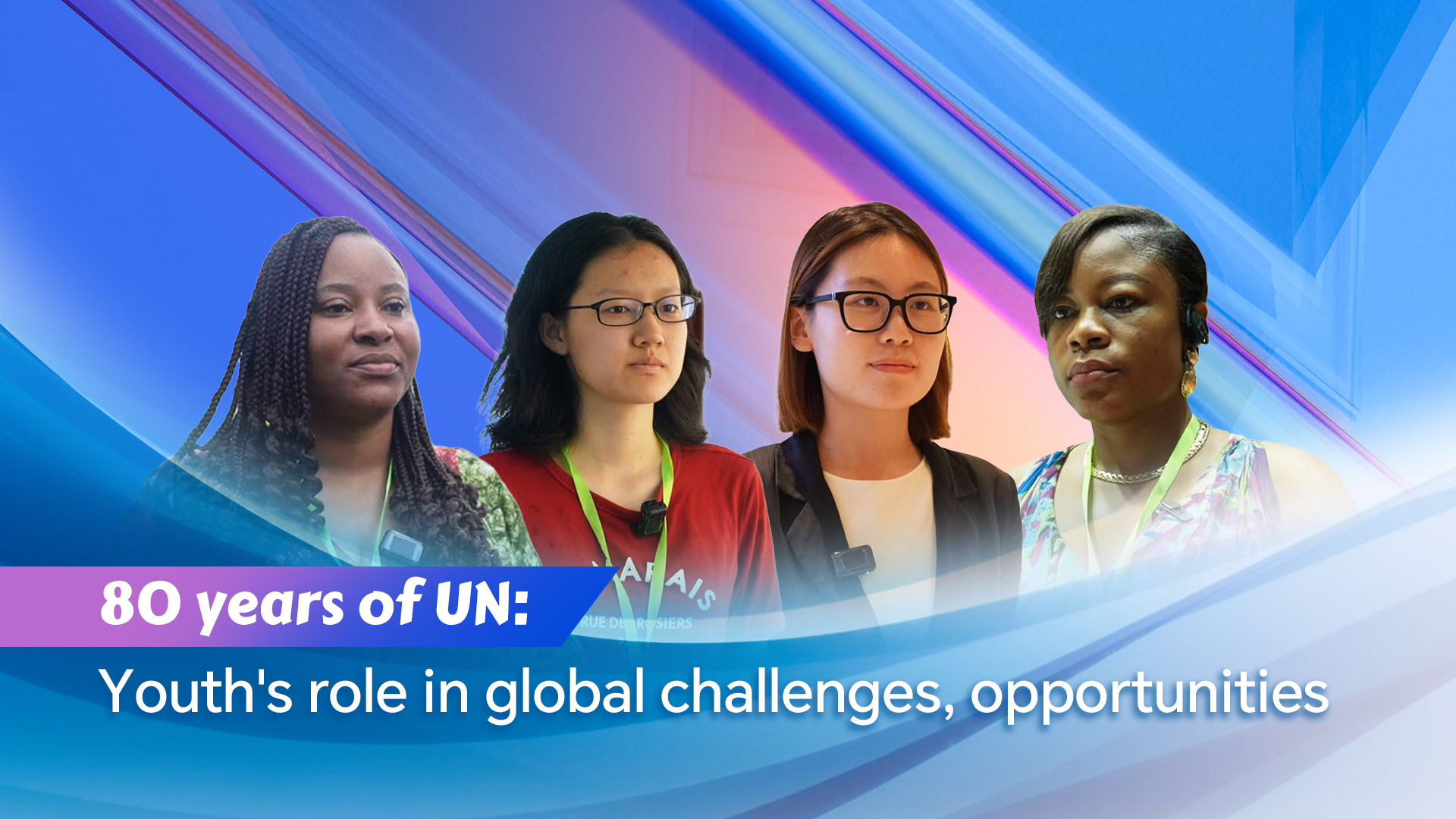 80 years of UN: Youth's role in global challenges, opportunities
