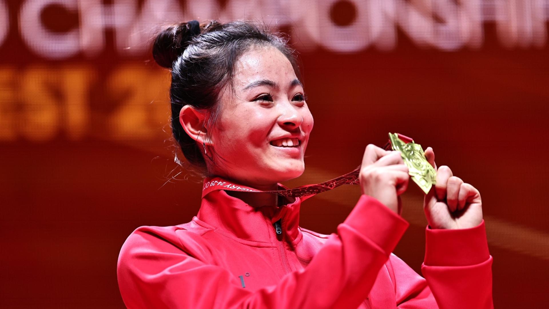 Olympic karate medalist Gong wants to have no regrets at World Games