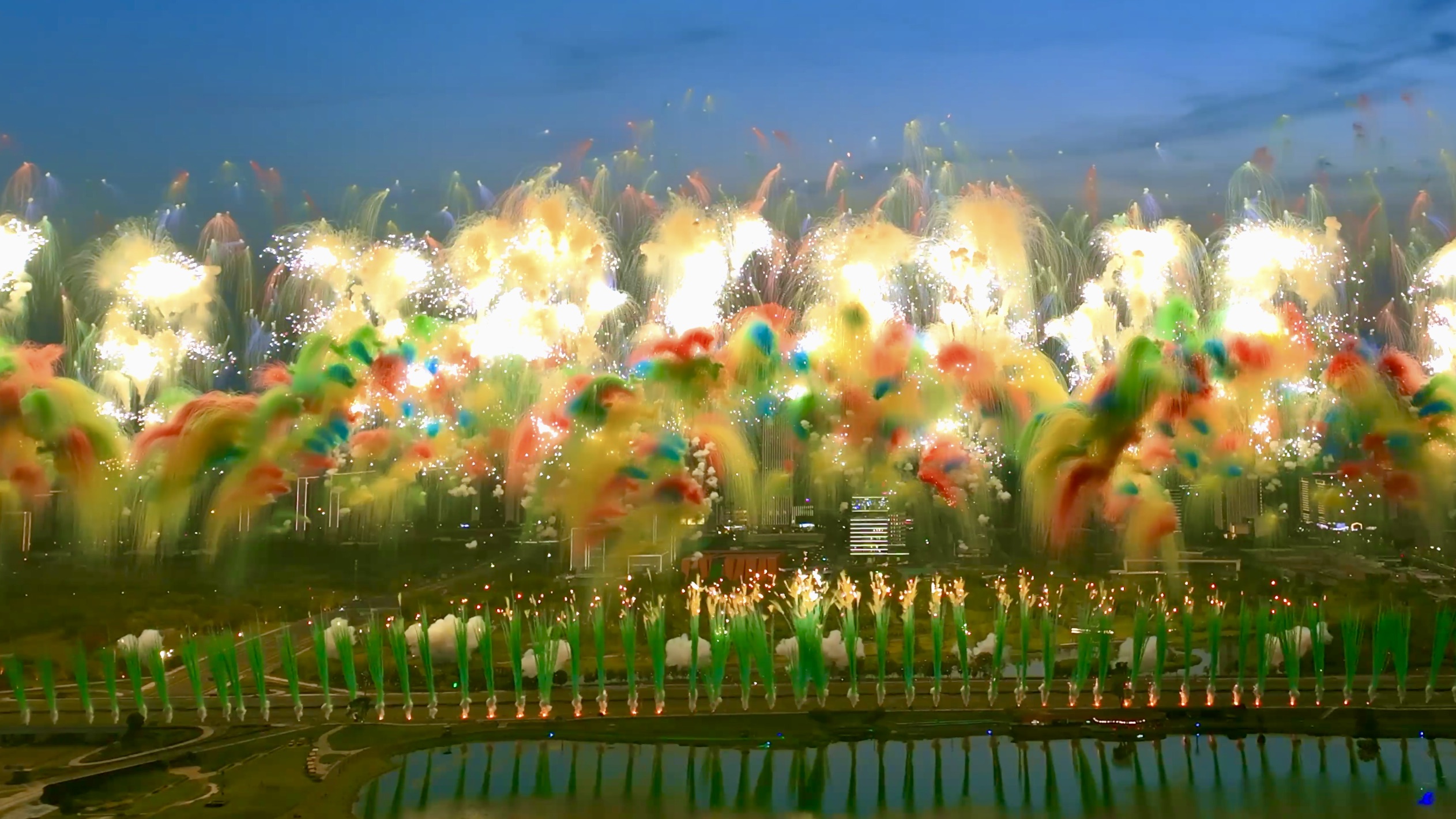 2025 World Games fireworks show takes Chinese social media by storm