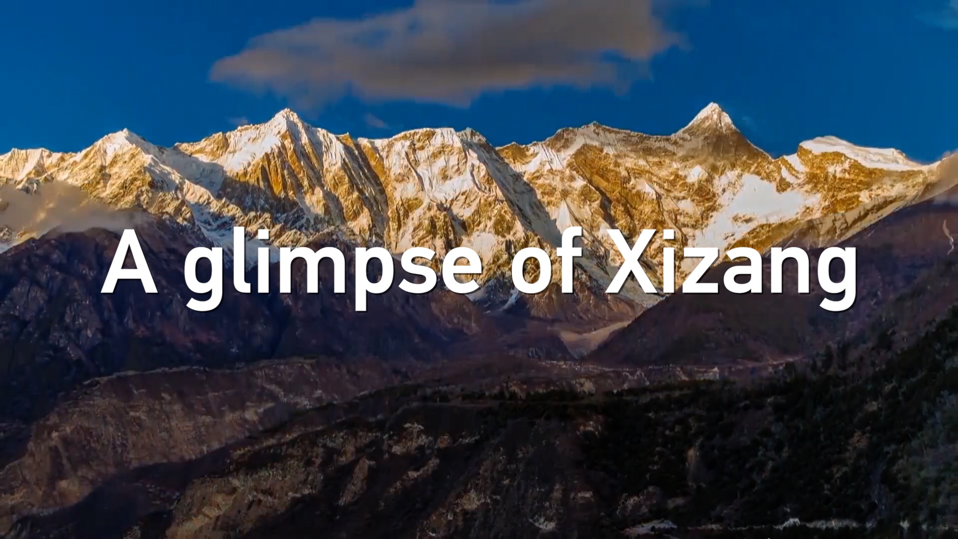 A glimpse of Xizang Autonomous Region