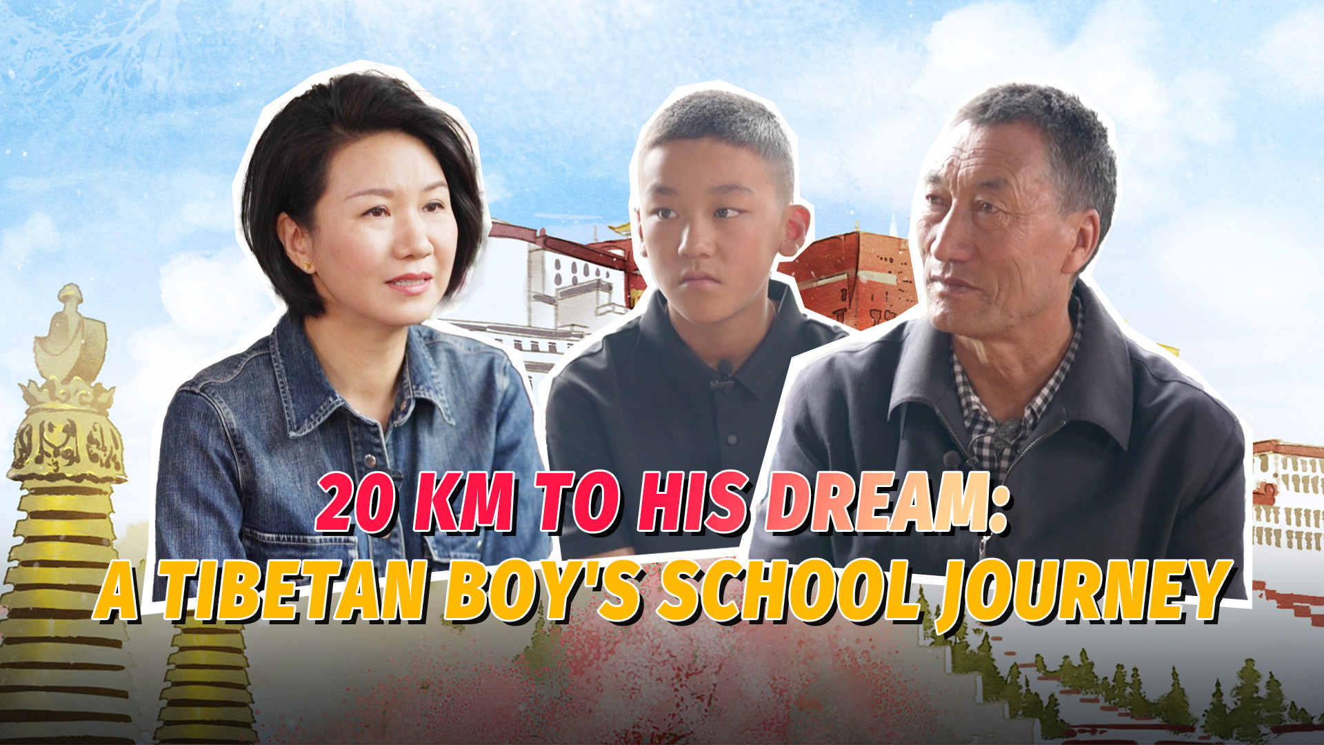  20 km to his dream: A Tibetan boy's school journey