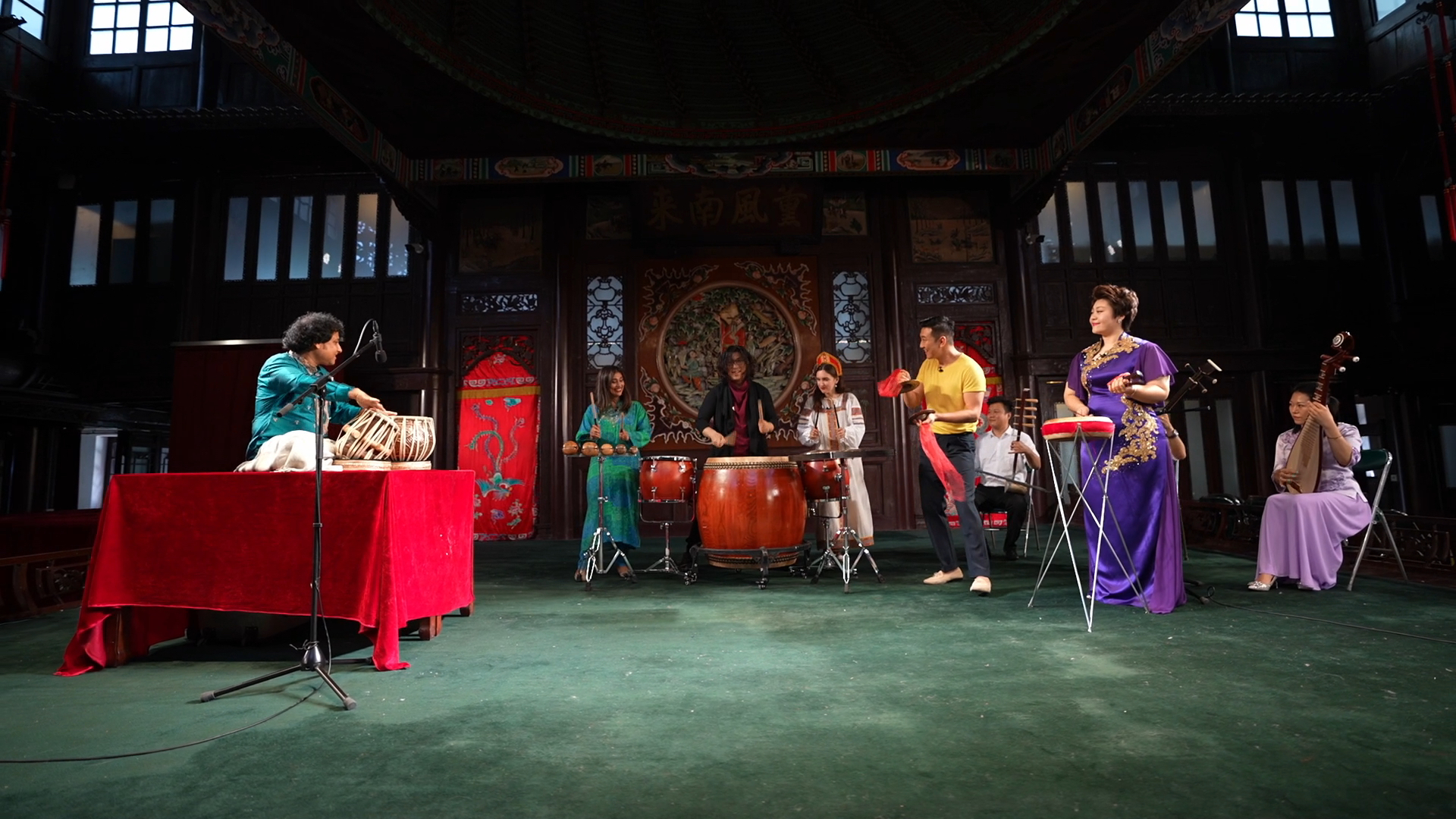 When cultures meet, music speaks louder than words