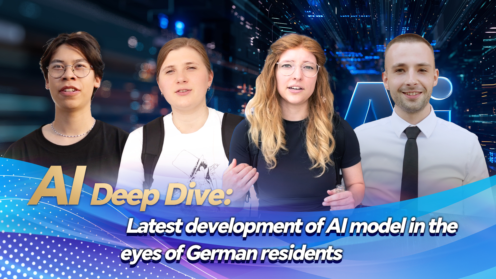 German residents share their thoughts on latest developments in AI