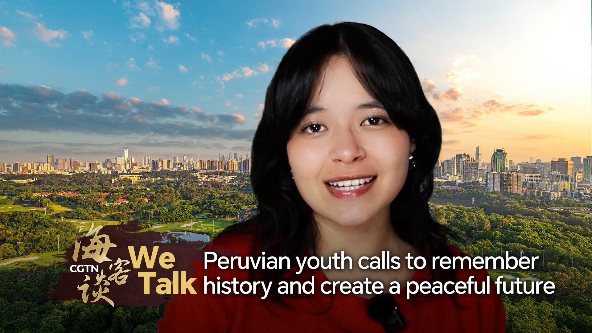 Peruvian youth calls to remember history and create a peaceful future