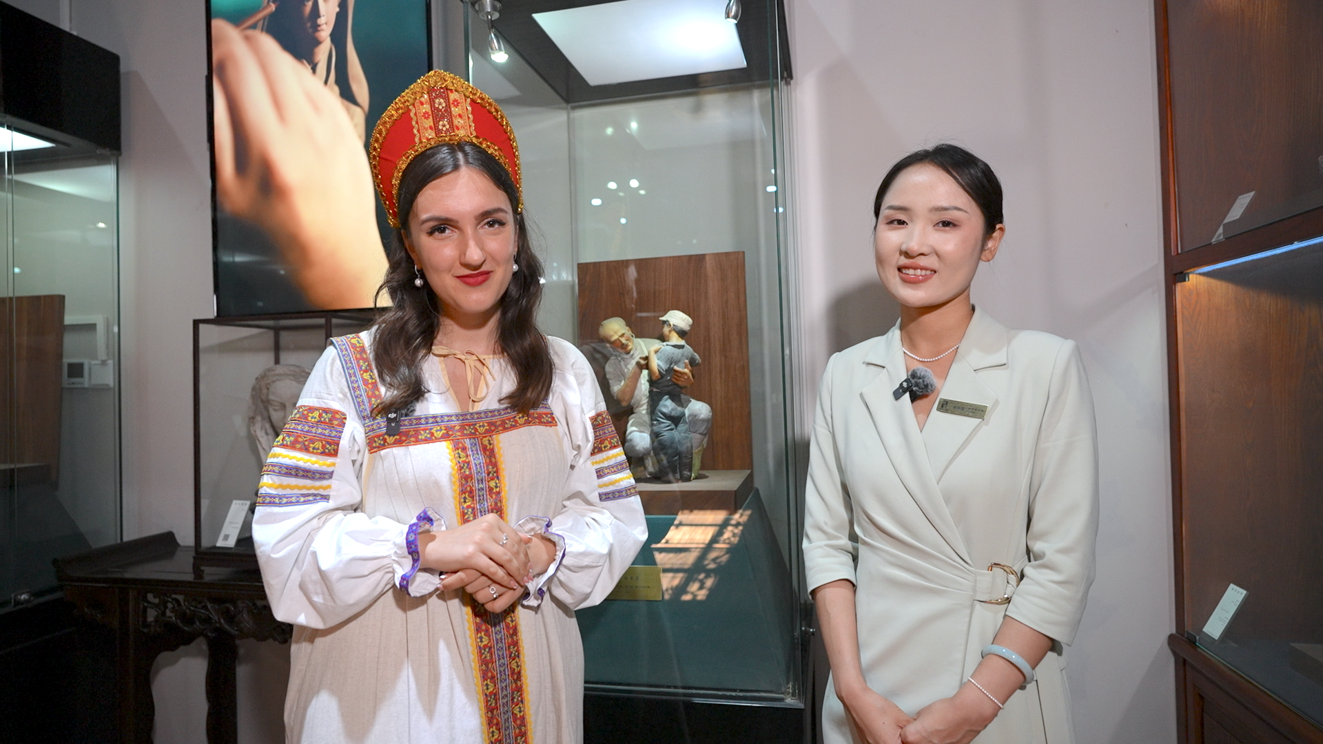A Russian friend's take on Tianjin's iconic Clay Figure Zhang