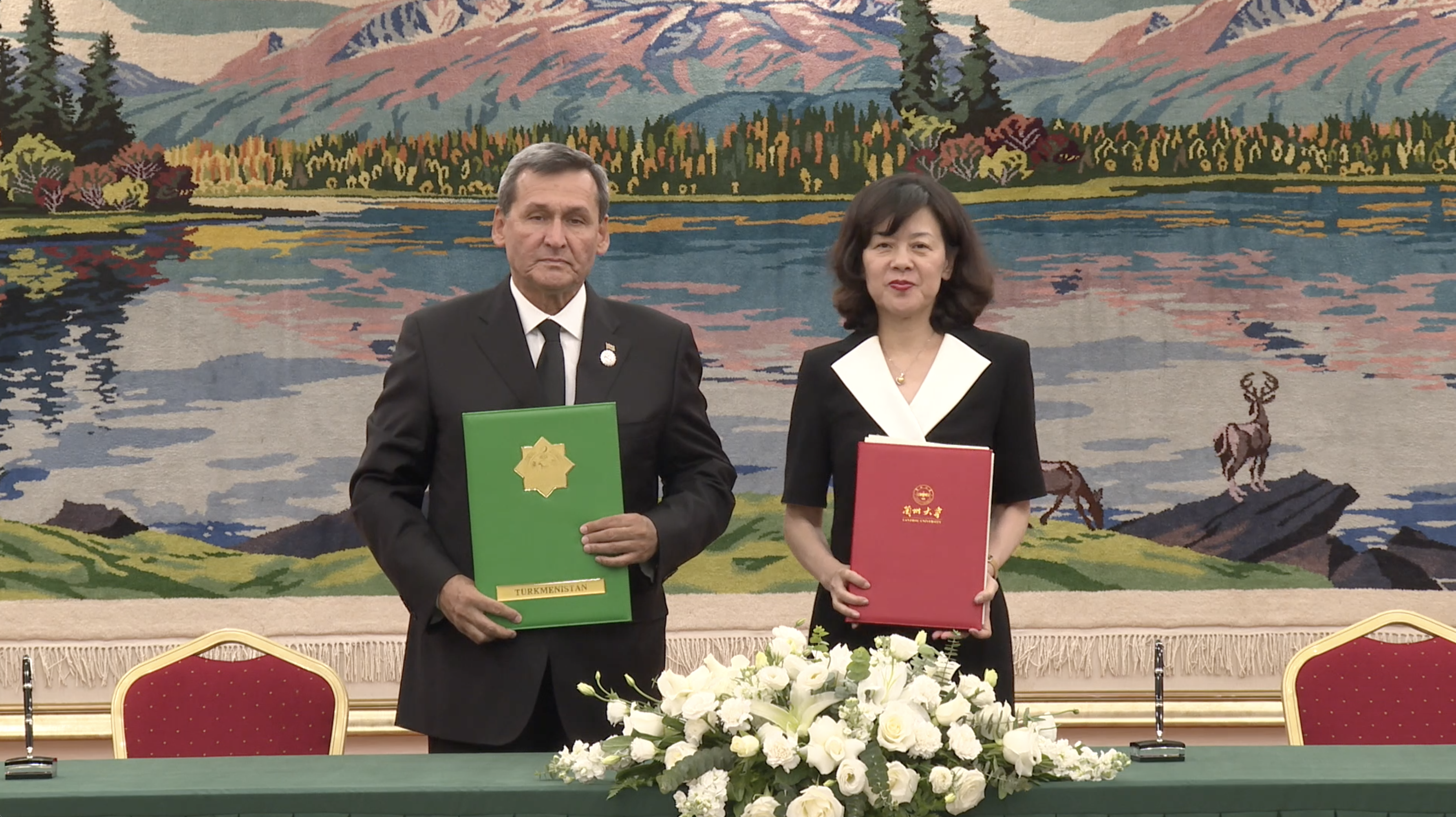 China and Turkmenistan sign deals to echo Xi's Governance Initiative