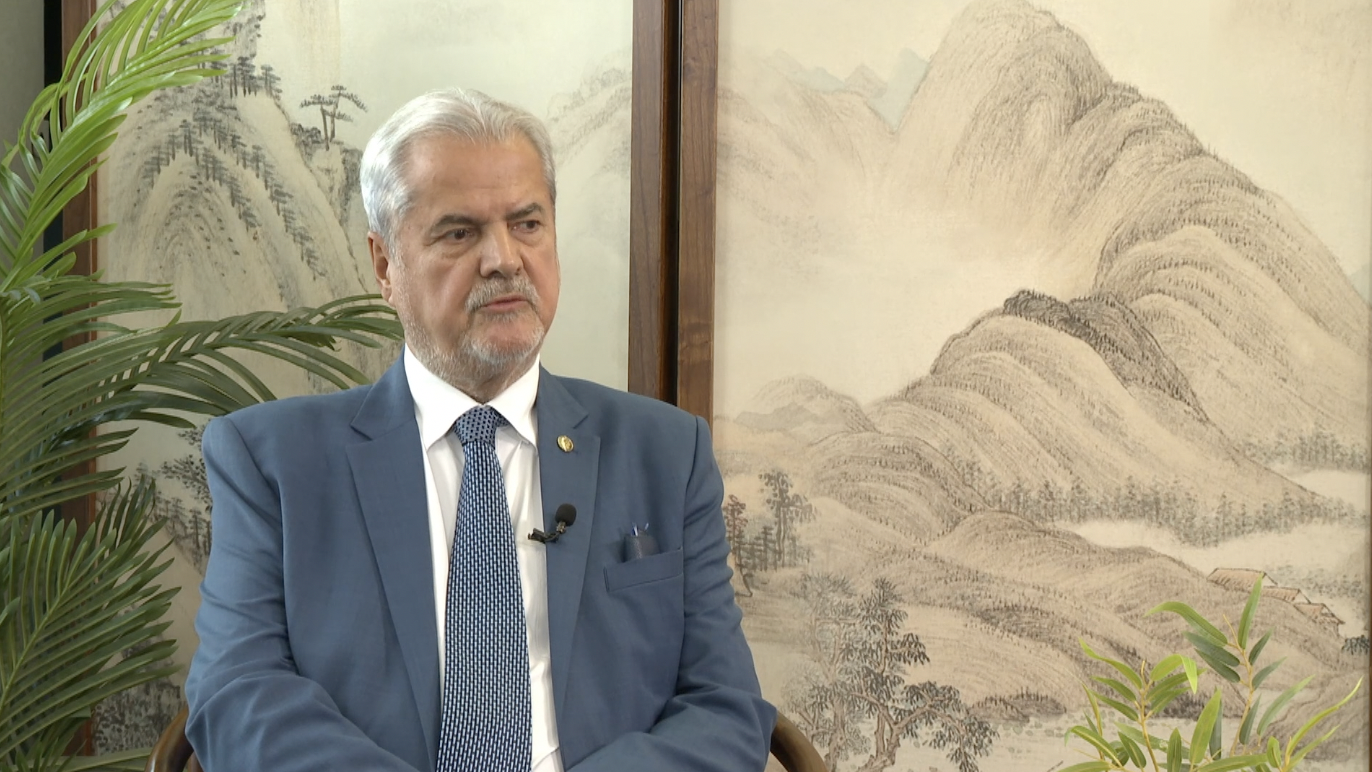 Former Romanian PM praises China's military modernization