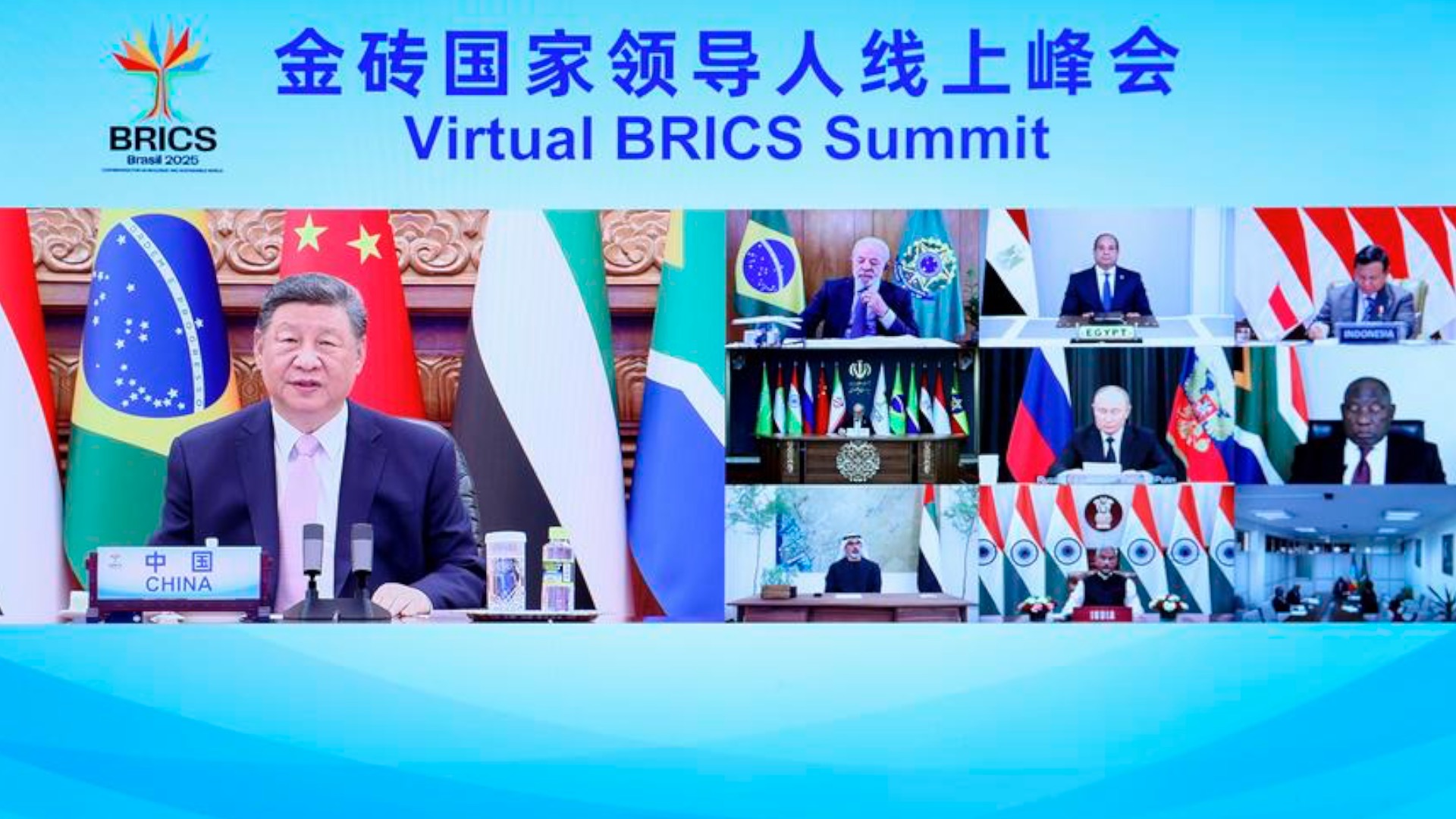 President Xi makes three proposals at virtual BRICS Summit