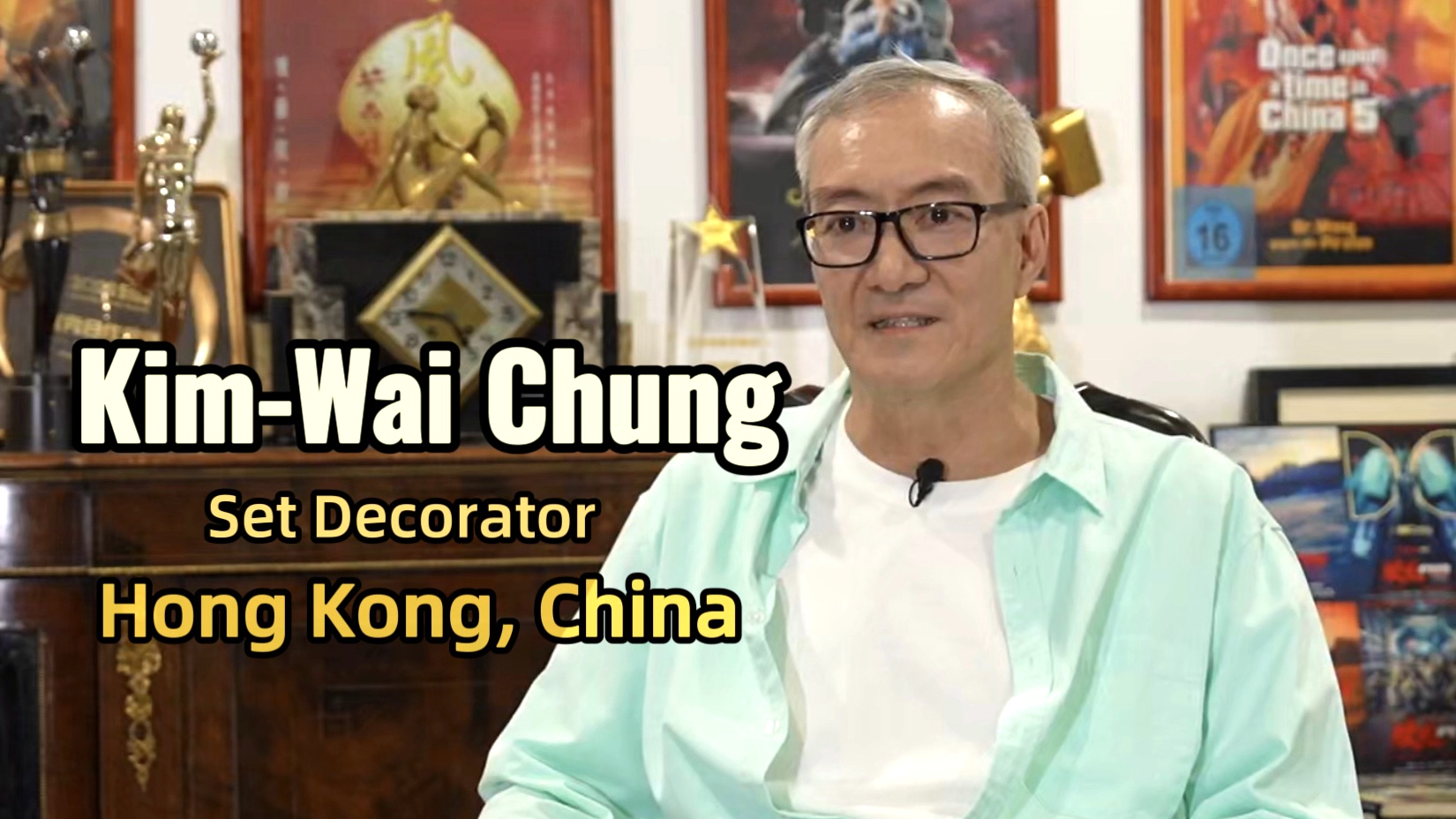 Prop master crafts sets, objects over 38 years for Chinese cinema