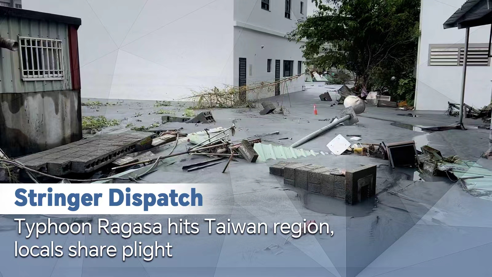 Stringer Dispatch: Typhoon Ragasa hits Taiwan region