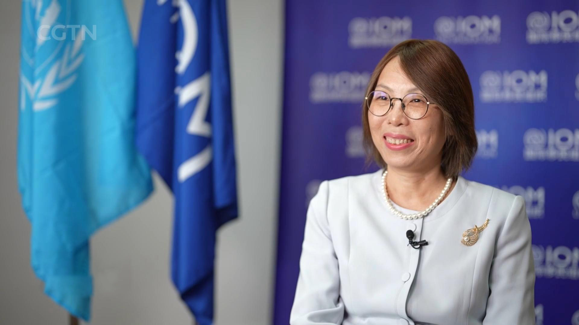 CGTN speaks with UN IOM representative on visa-free policy