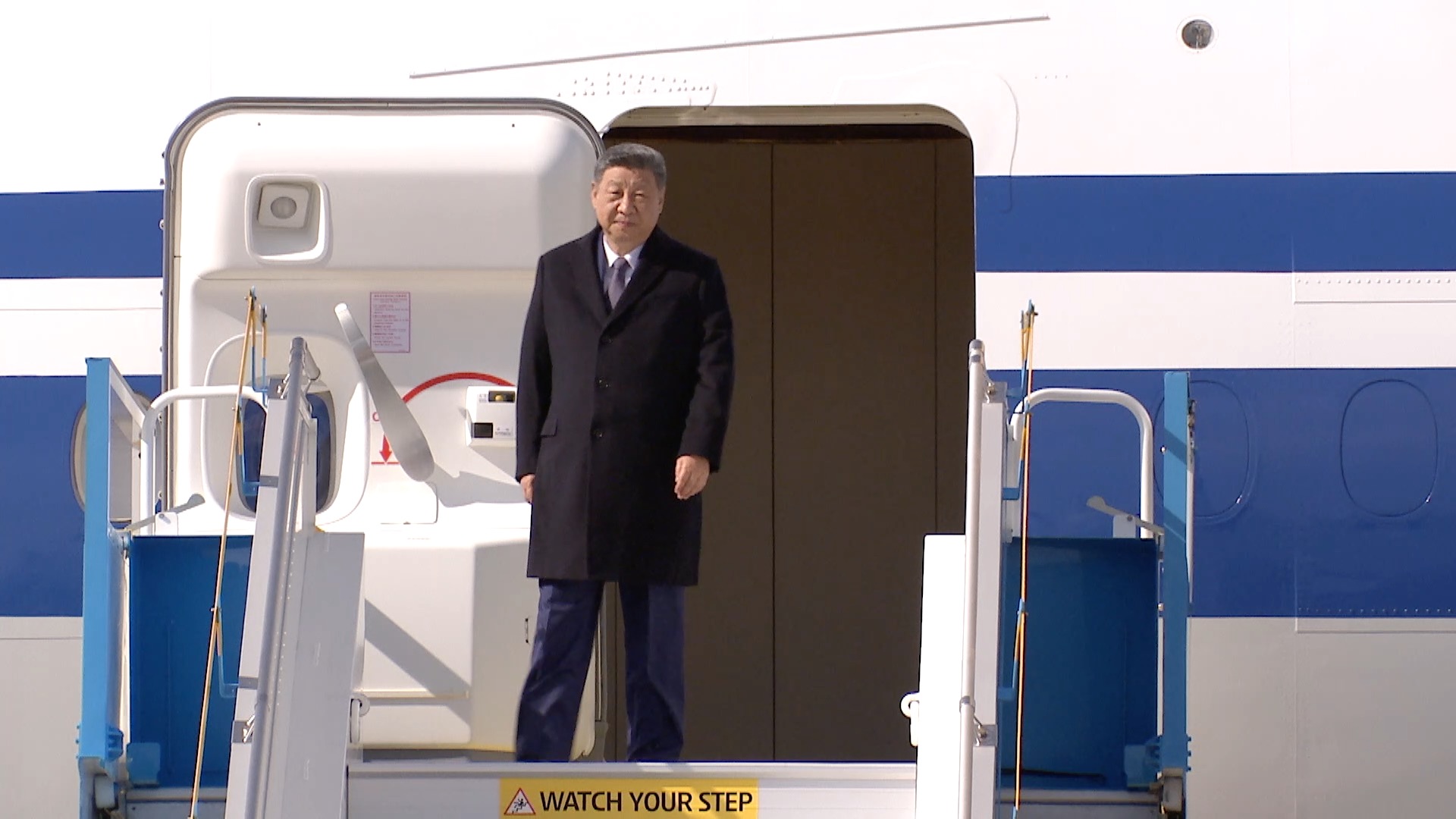 Watch: Chinese President Xi Jinping lands in Busan, ROK